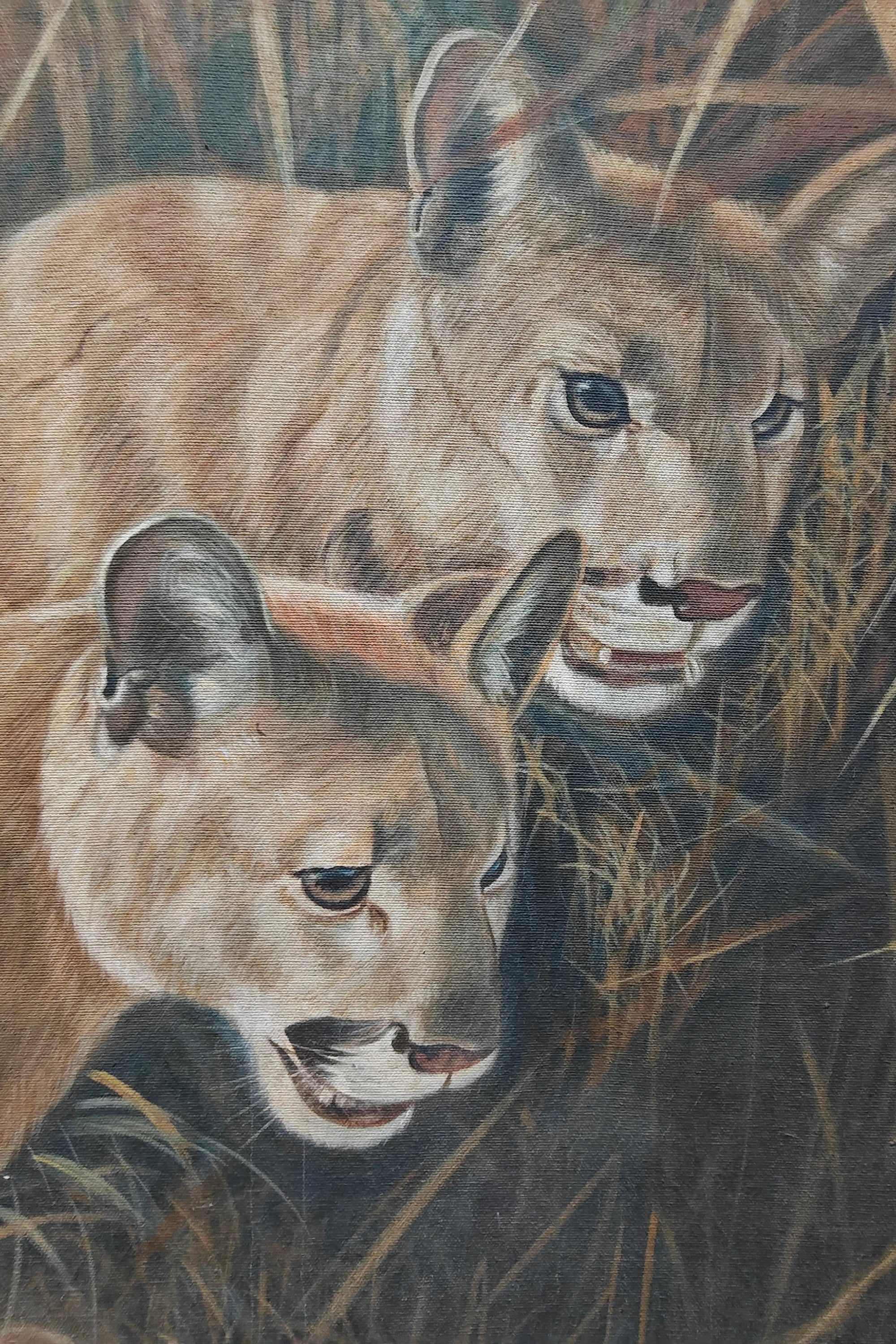 nature inspired lion wall decor artwork