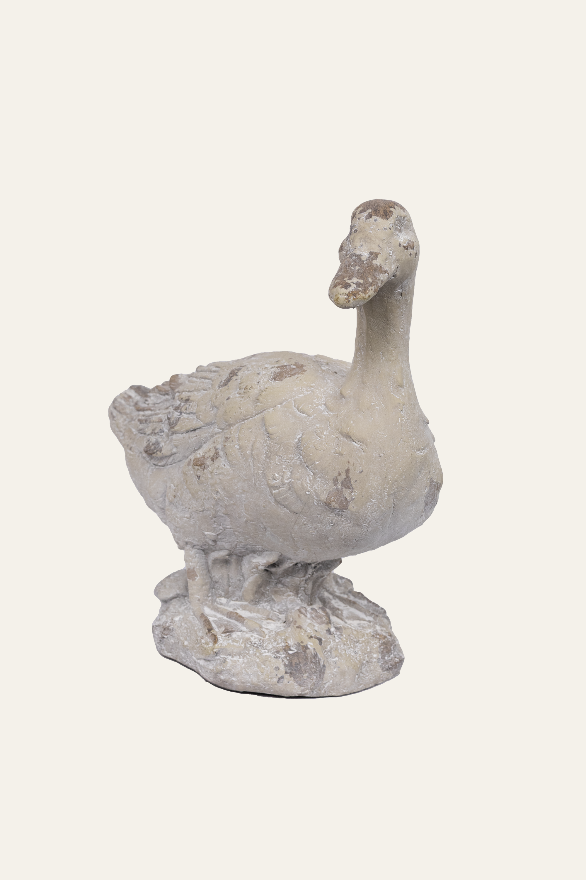 polyresin duck sculpture