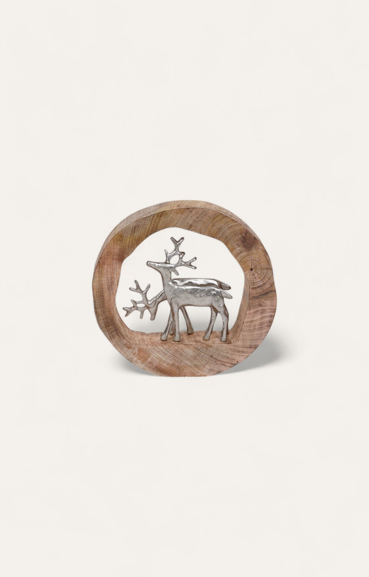 reindeer Christmas table centerpiece
