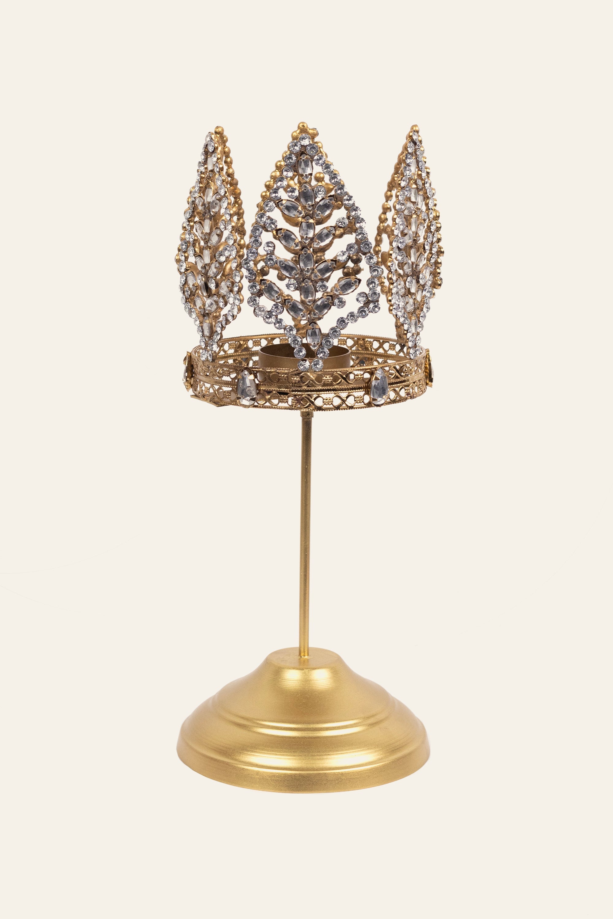 rustic antique crown stand