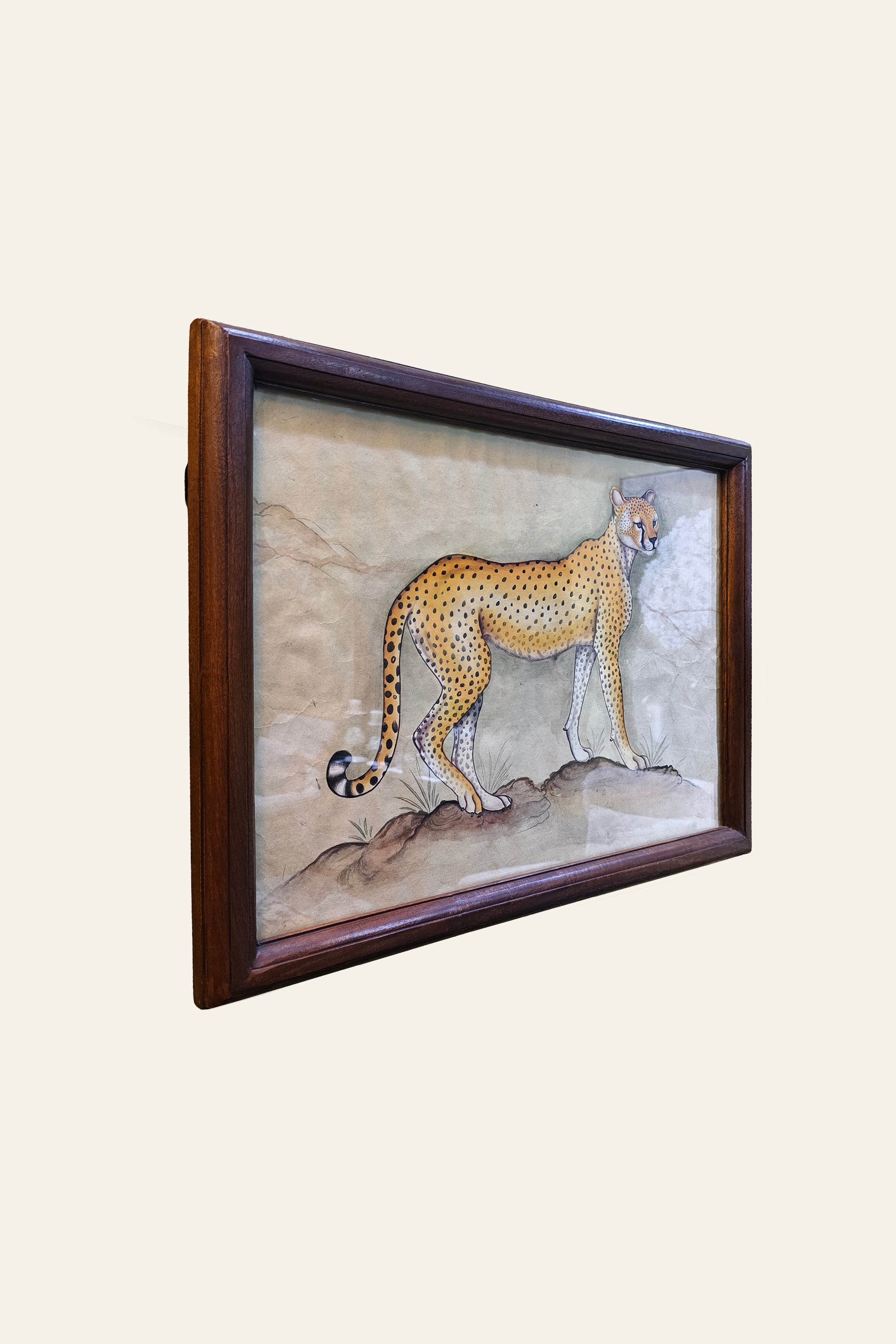safari inspired animal wall artwork