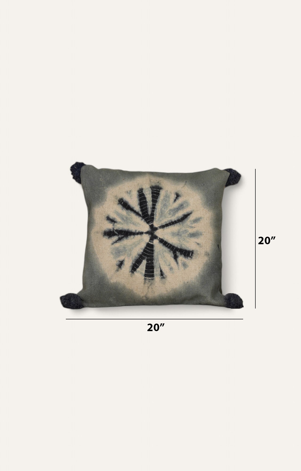 Tie-Dye Printed Cushion