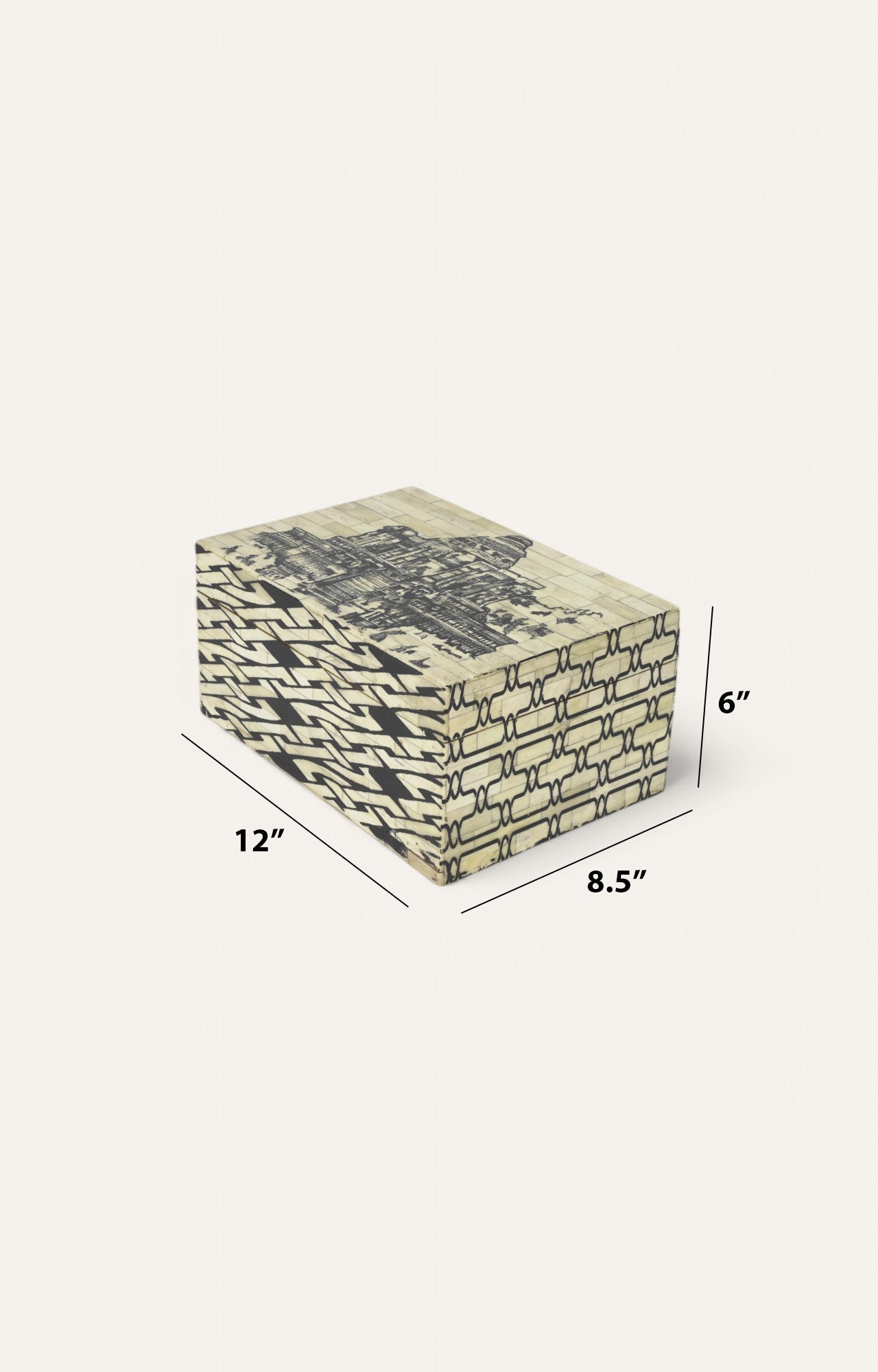 Monumental Architecture Painted Box