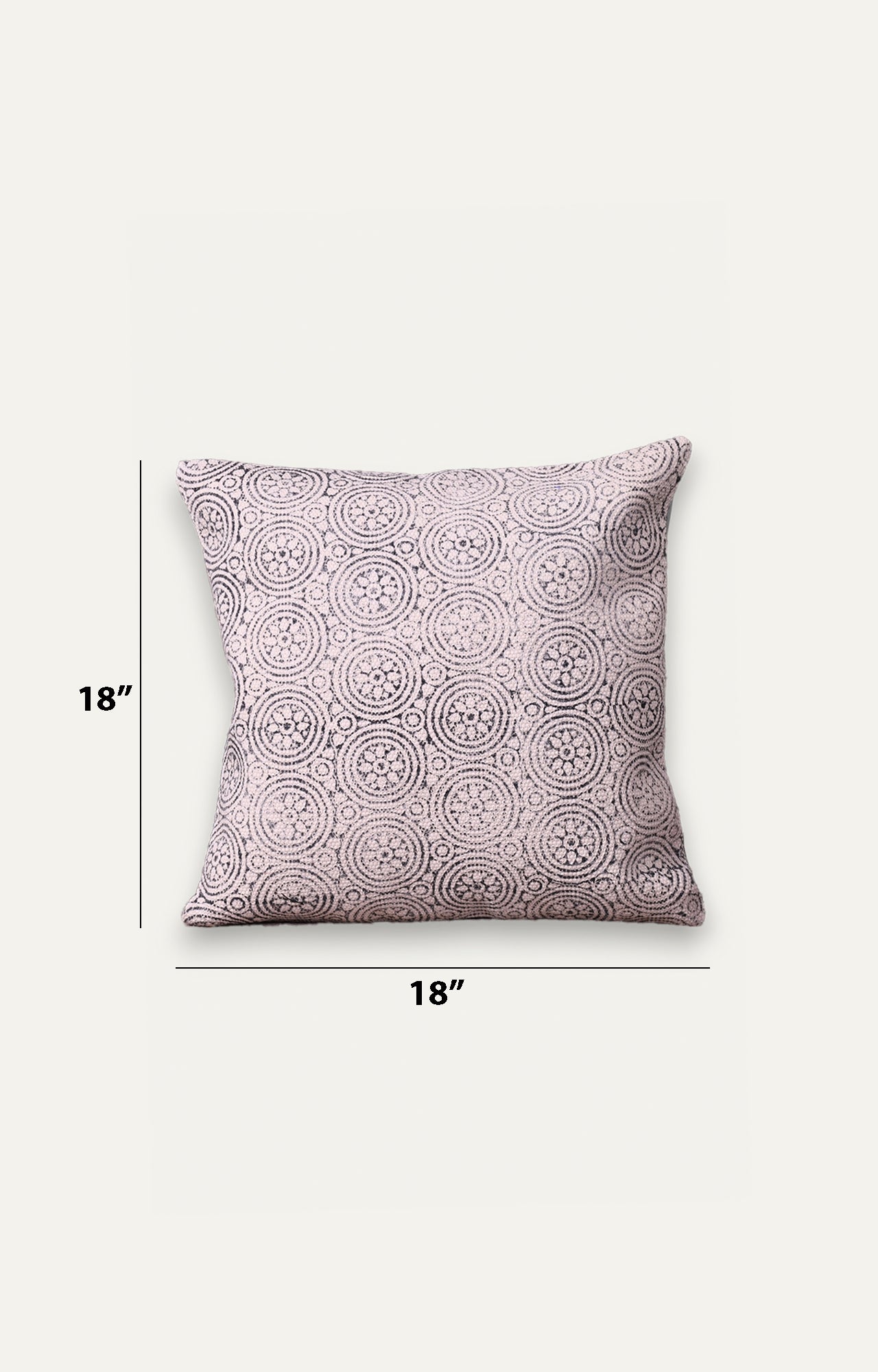Faded Flower Cushion Cover