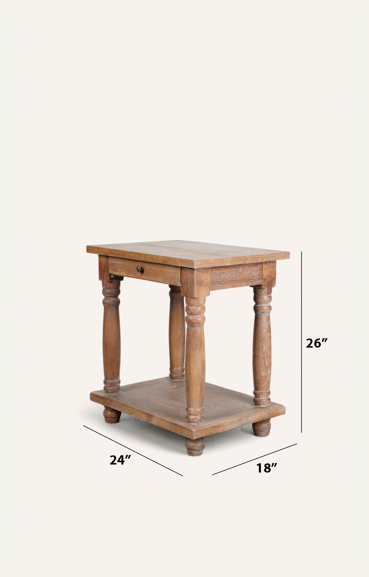 Simplified Traditional Side Table