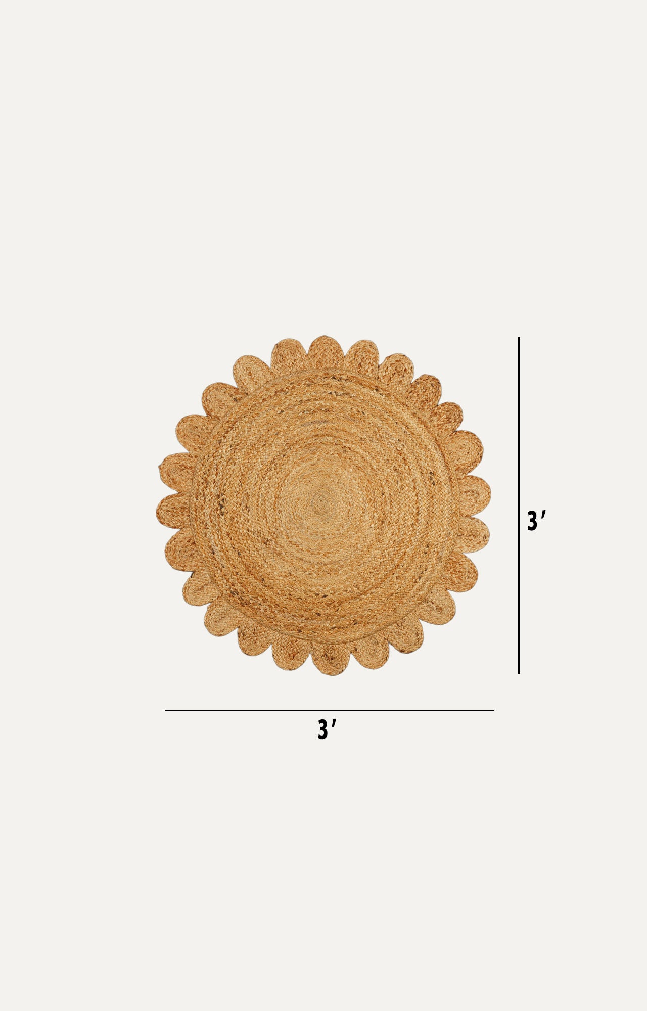 Coiled Serenity Jute Rug