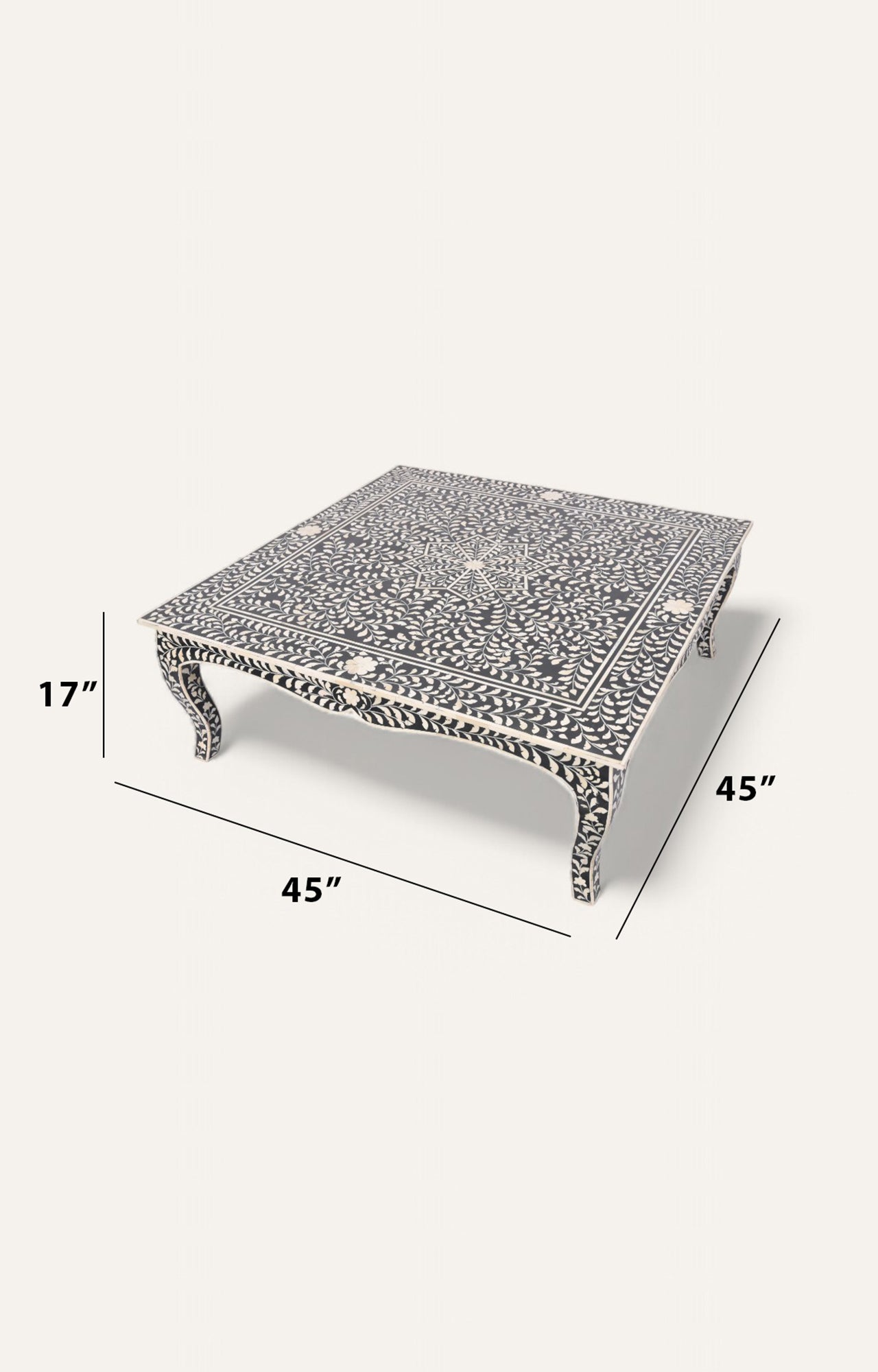 Bone Inlay coffee table