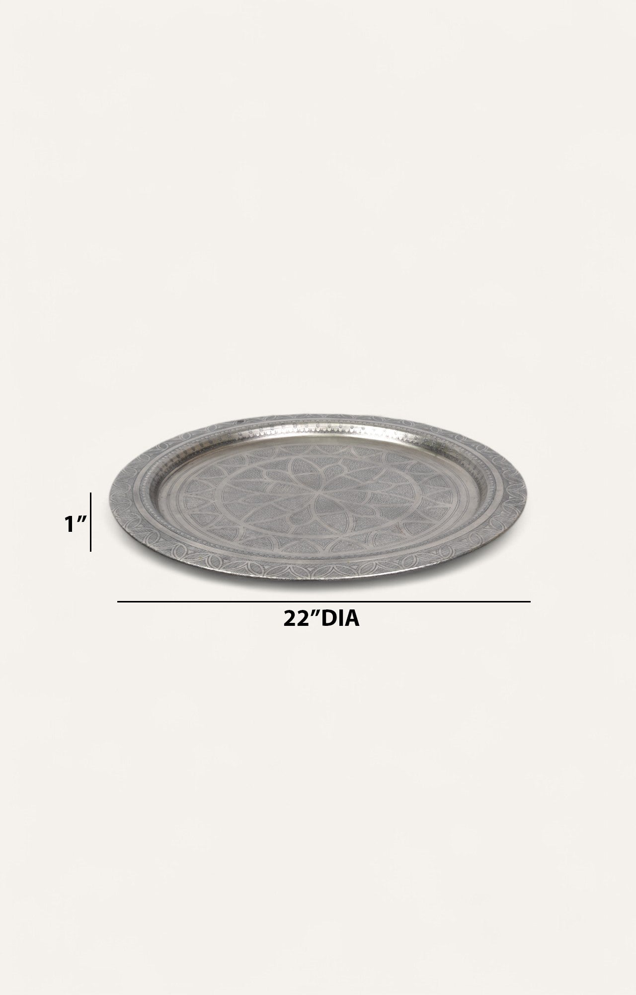 Engraved Steel Heritage Tray