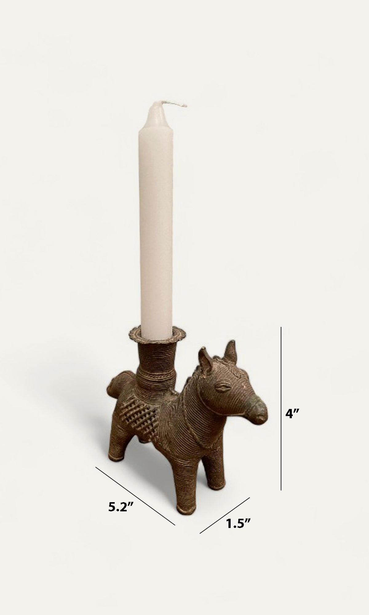 'Animal Candle Stand - Bastar
