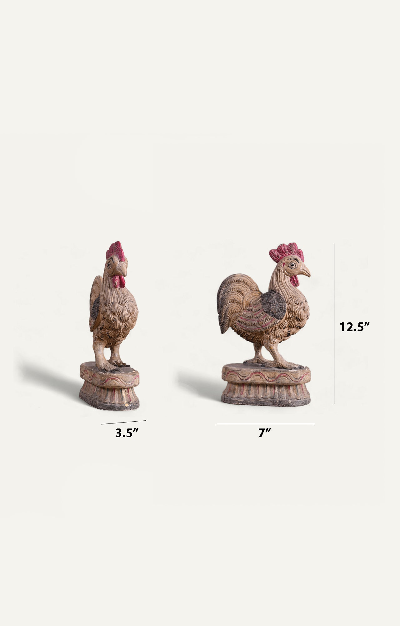 The Rooster Wooden Table Décor