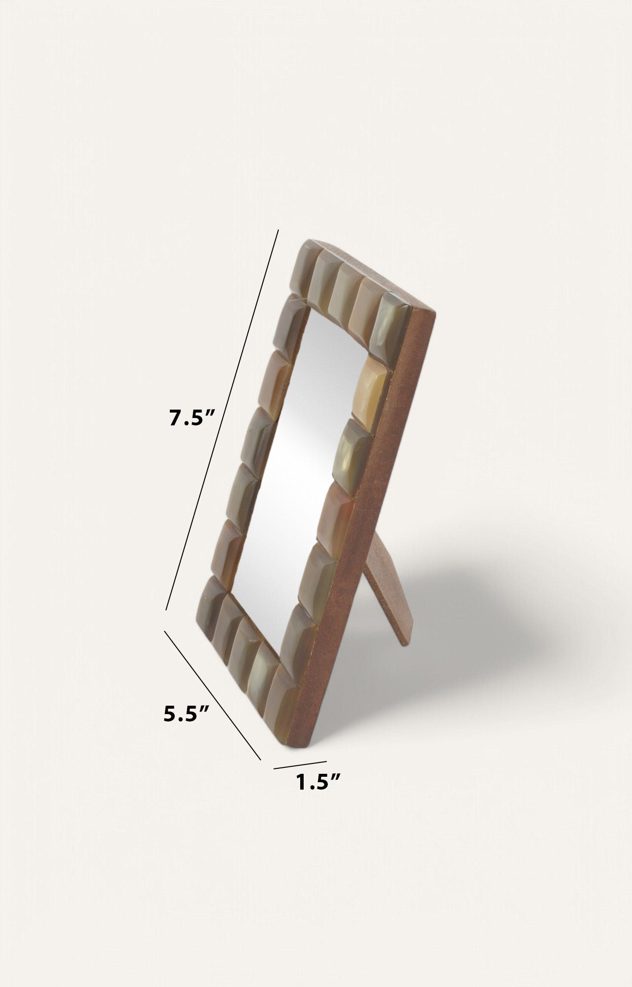Decorative Resin and Bone Countertop Photo Frame
