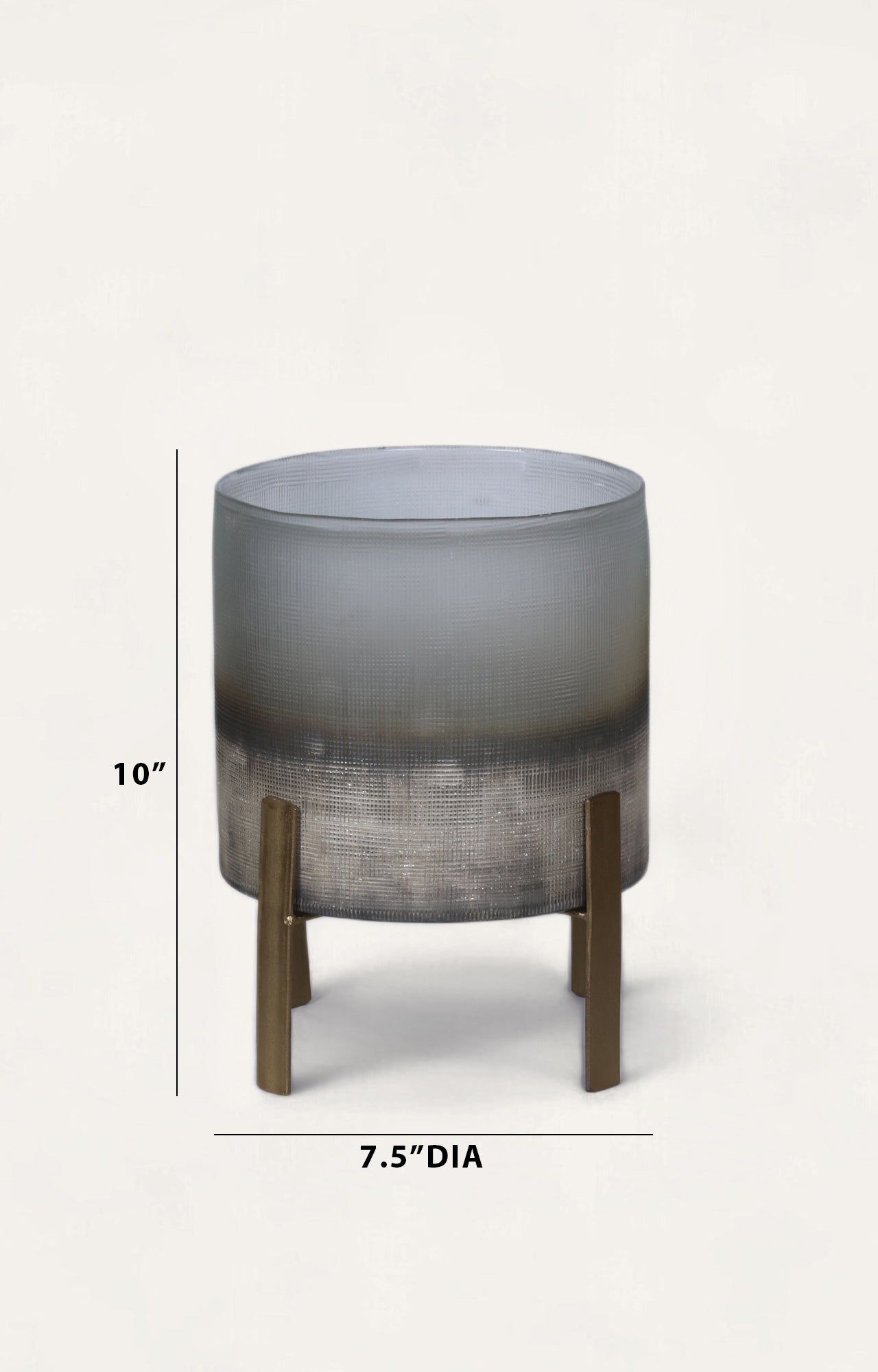 Twilight Hour Candle Stand ,Ombre Glass Candle Holder Small