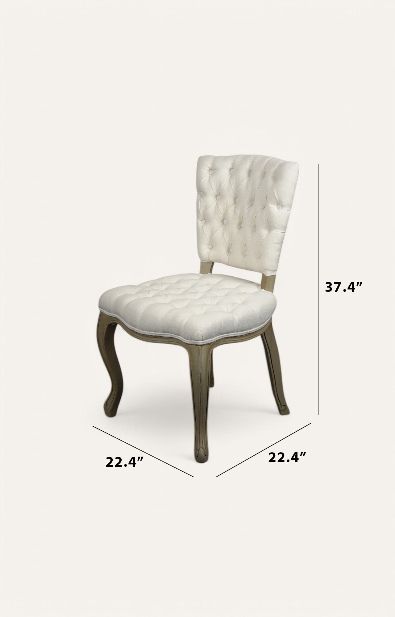 Gustavian-Style Tufted Chair