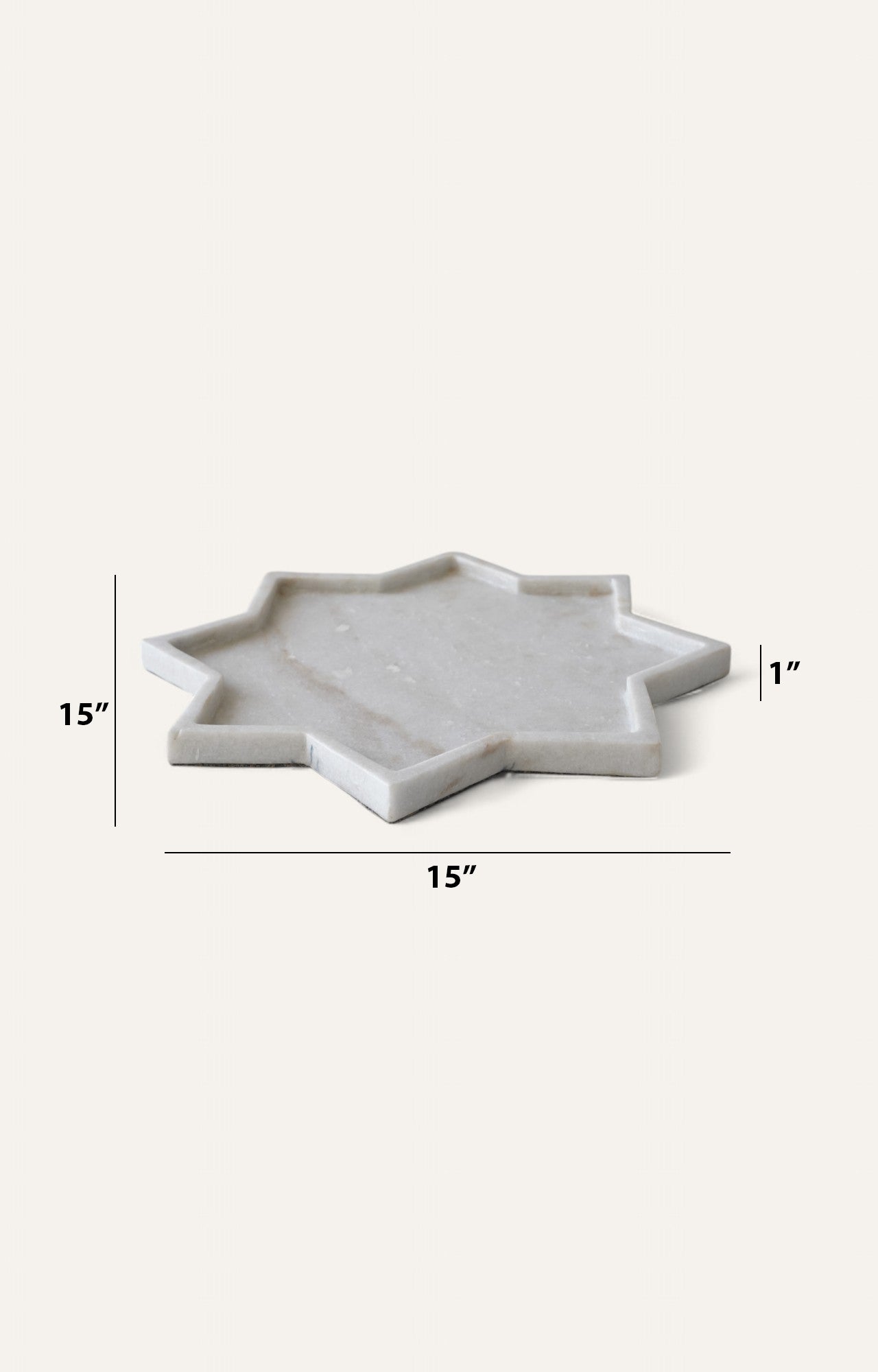 Star Marble Tray