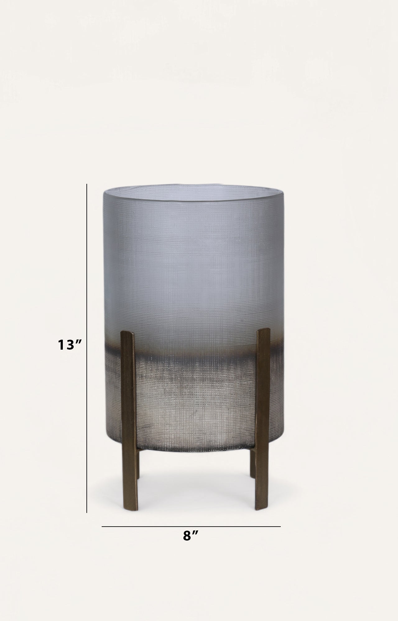 Twilight Hour Candle Stand ,Ombre Glass Candle Holder Big