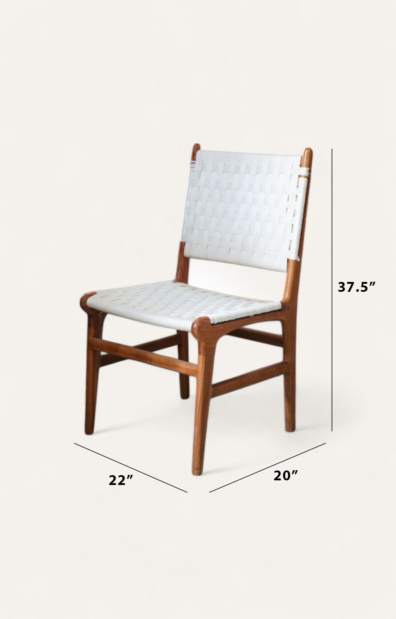 Handwoven Rattan Dining Chair