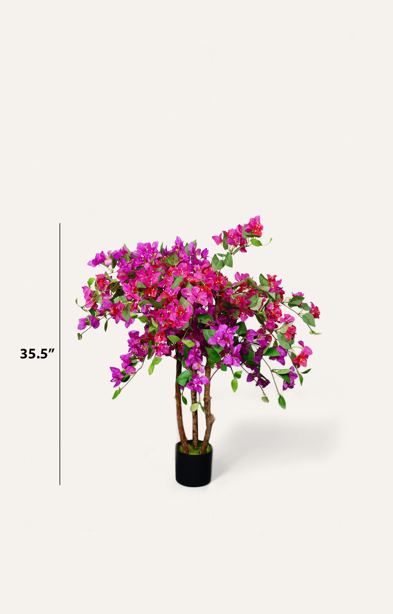 Artificial Pink Bougainvillea Plant - 3 Feet