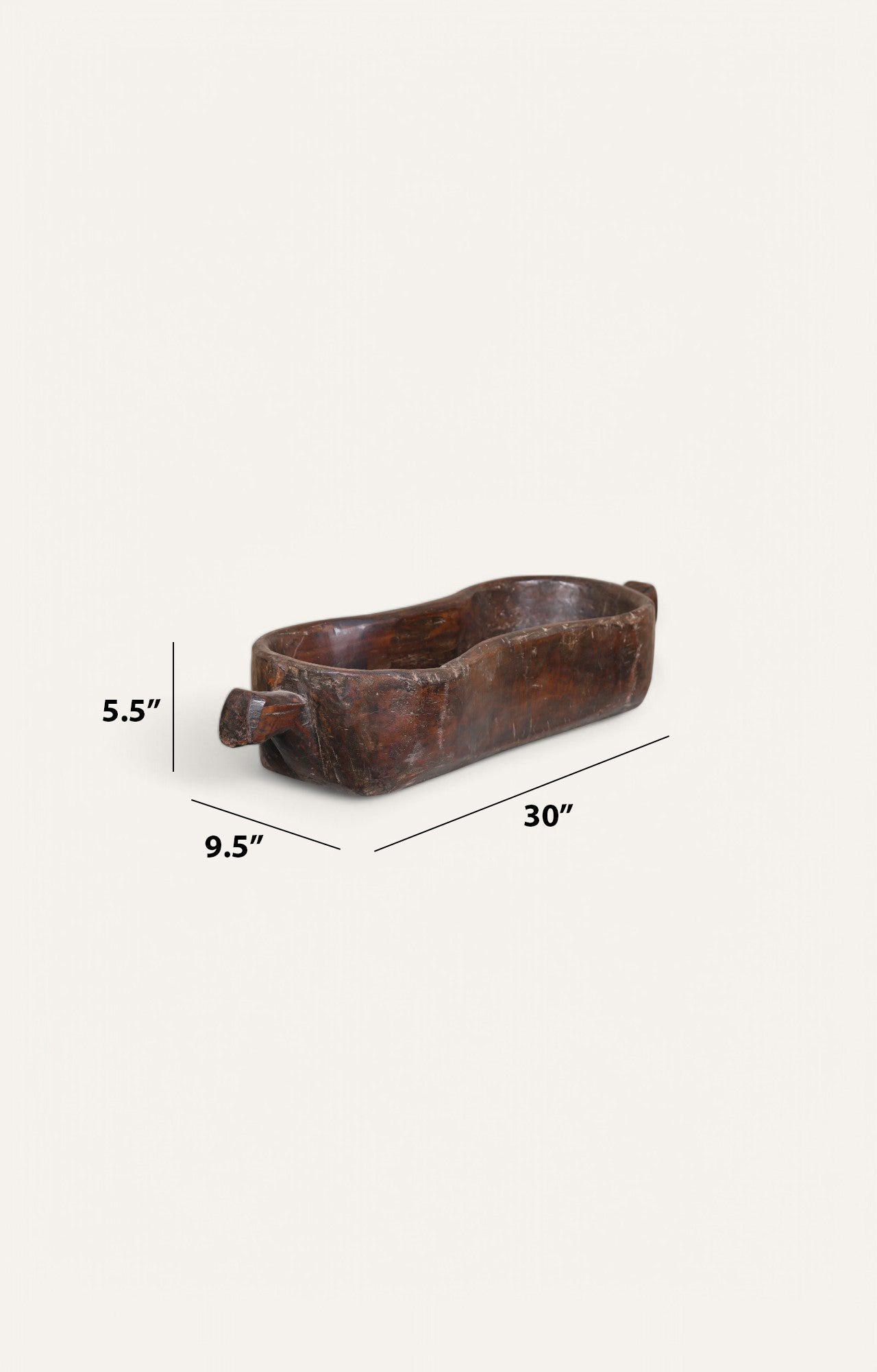 Rustic Wooden Serving Tray