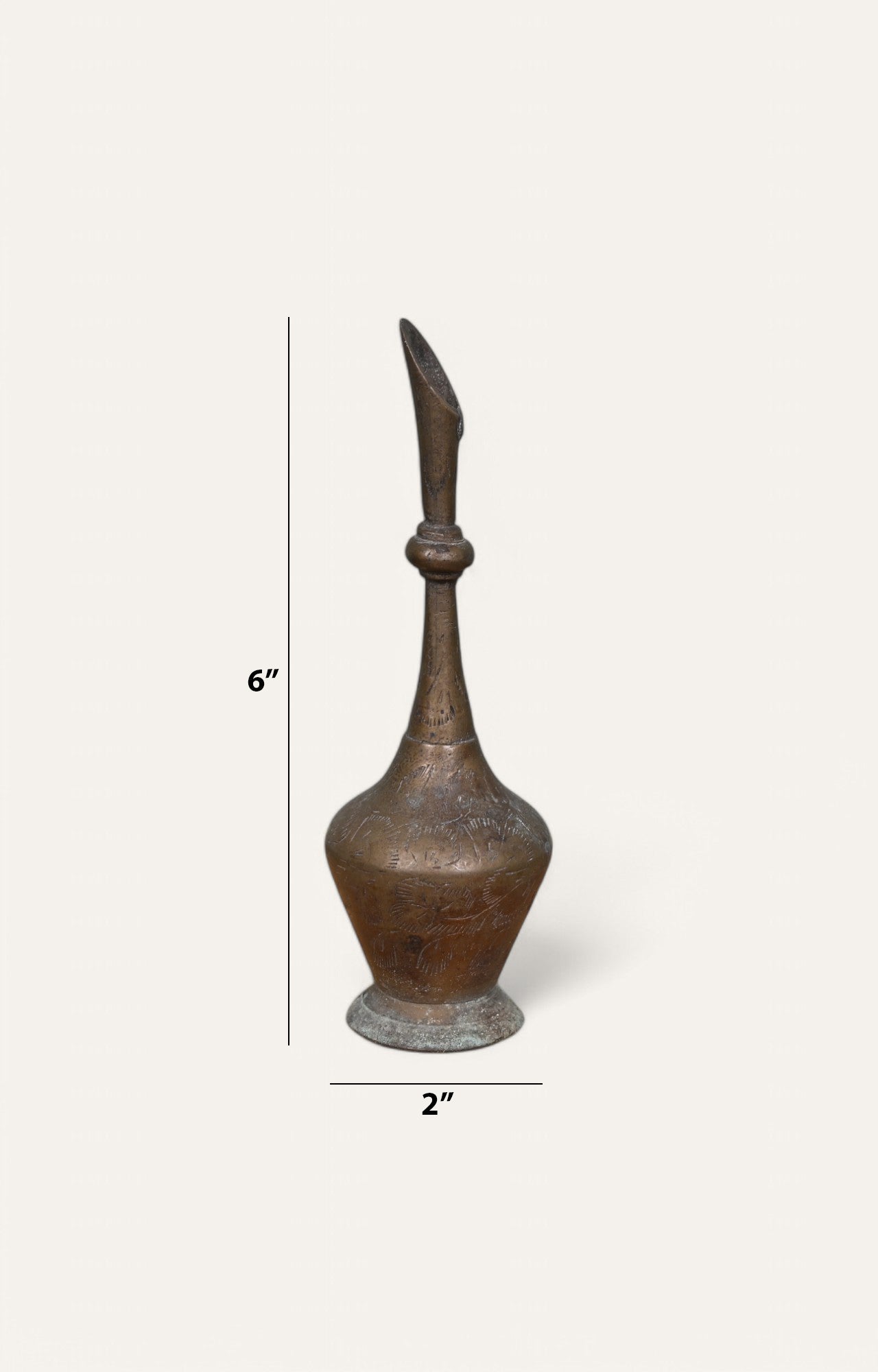 Brass Ittar Vintage Dispenser