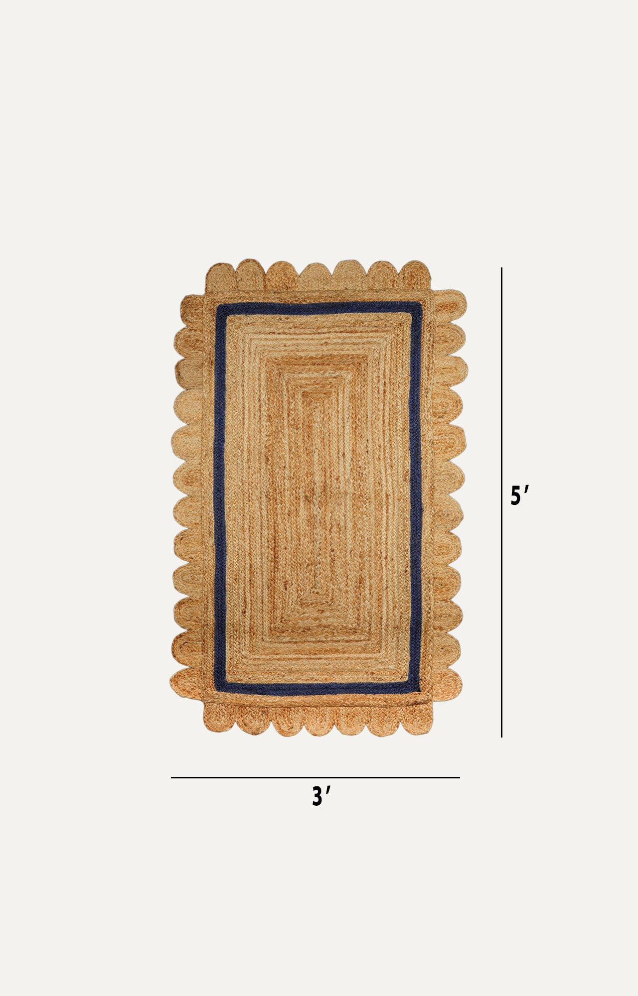 Scalloped Serenity Rug