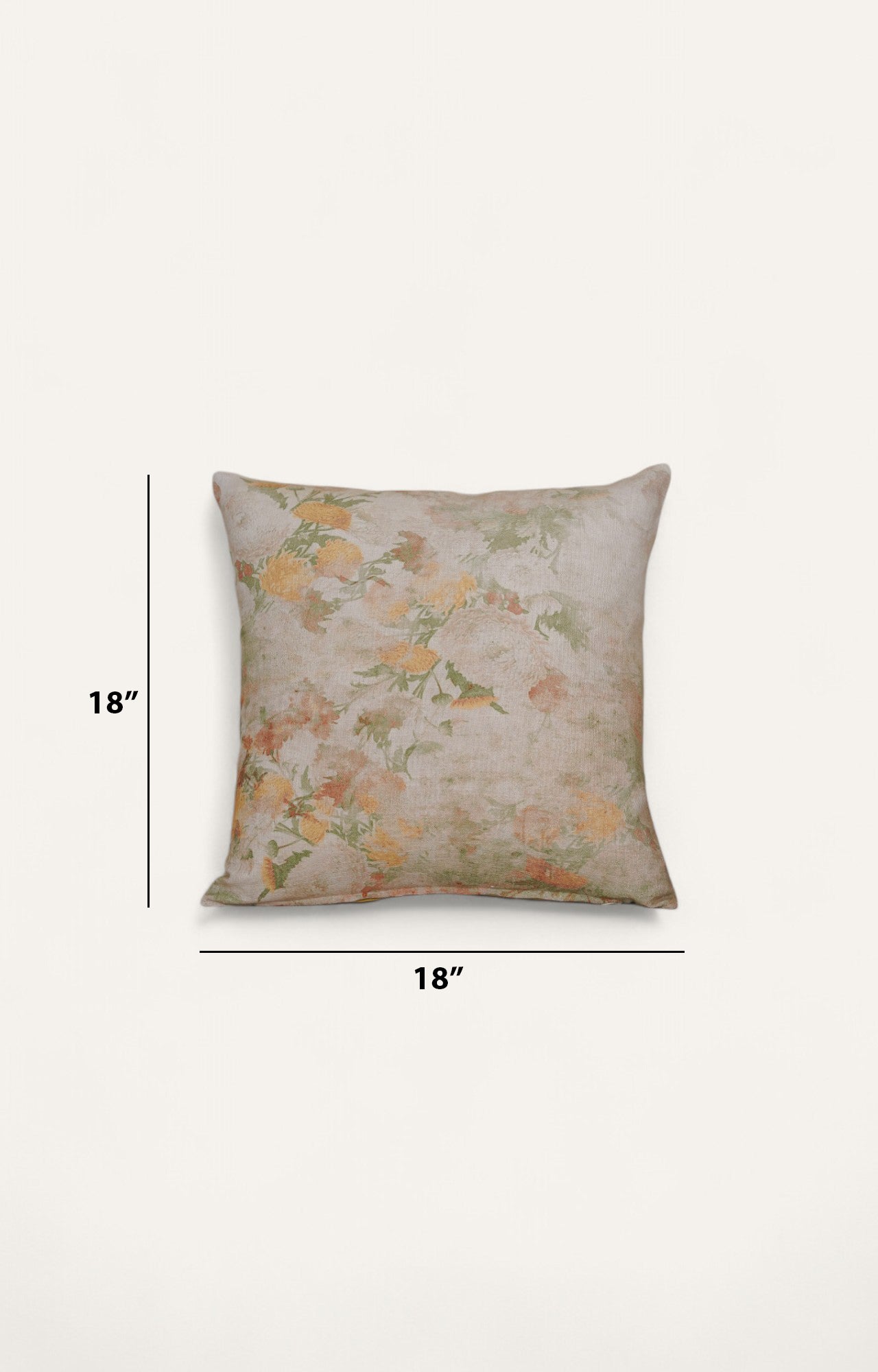 Pastel Blossom Cotton Cushion Cover