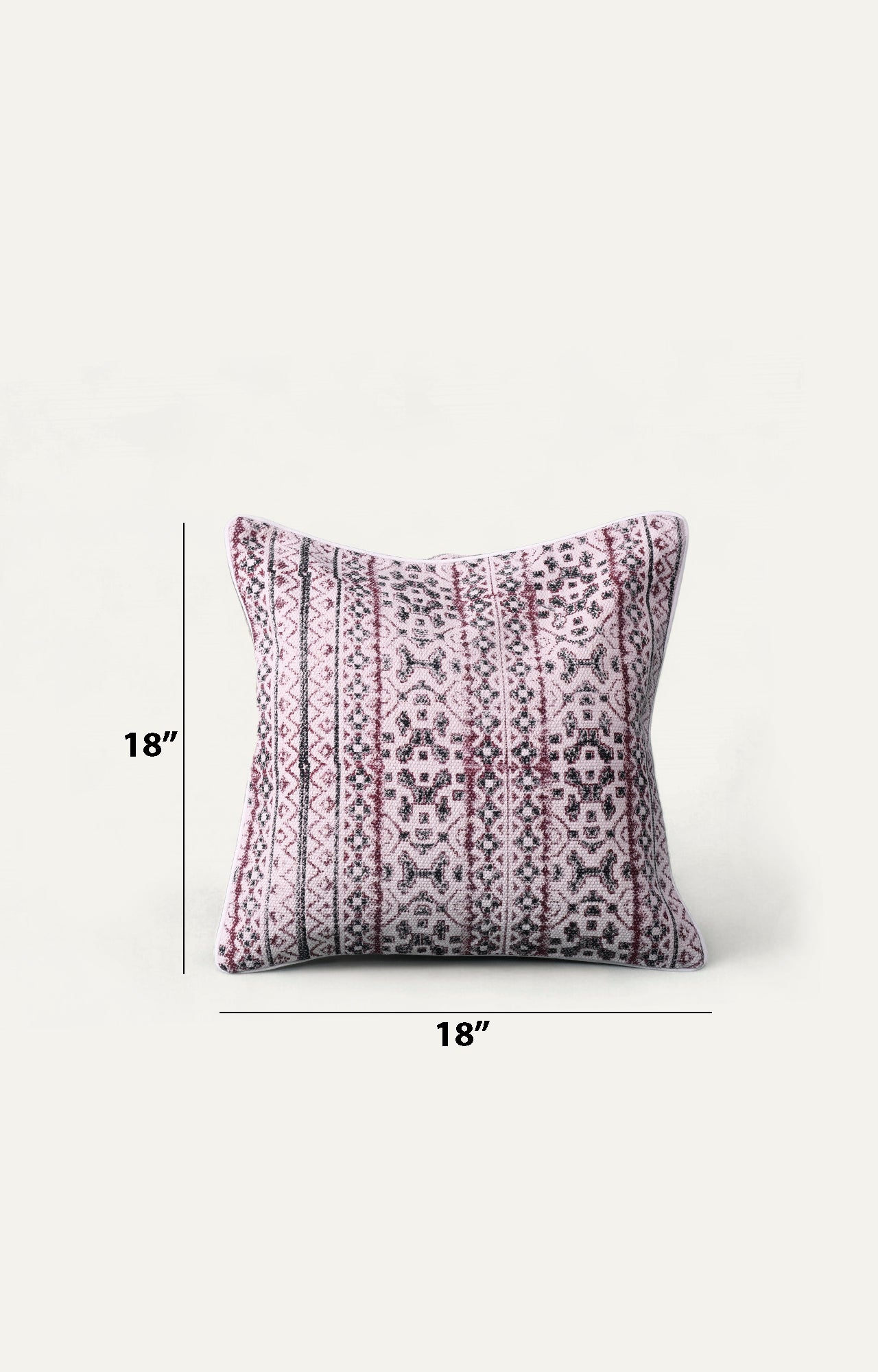 Distorted Print Cushion Cover