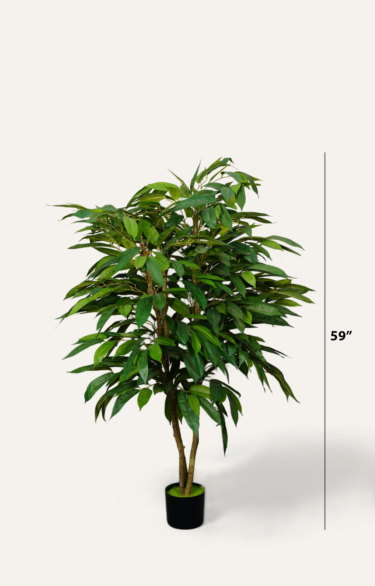 Artificial Ficus Bush – 5 Feet