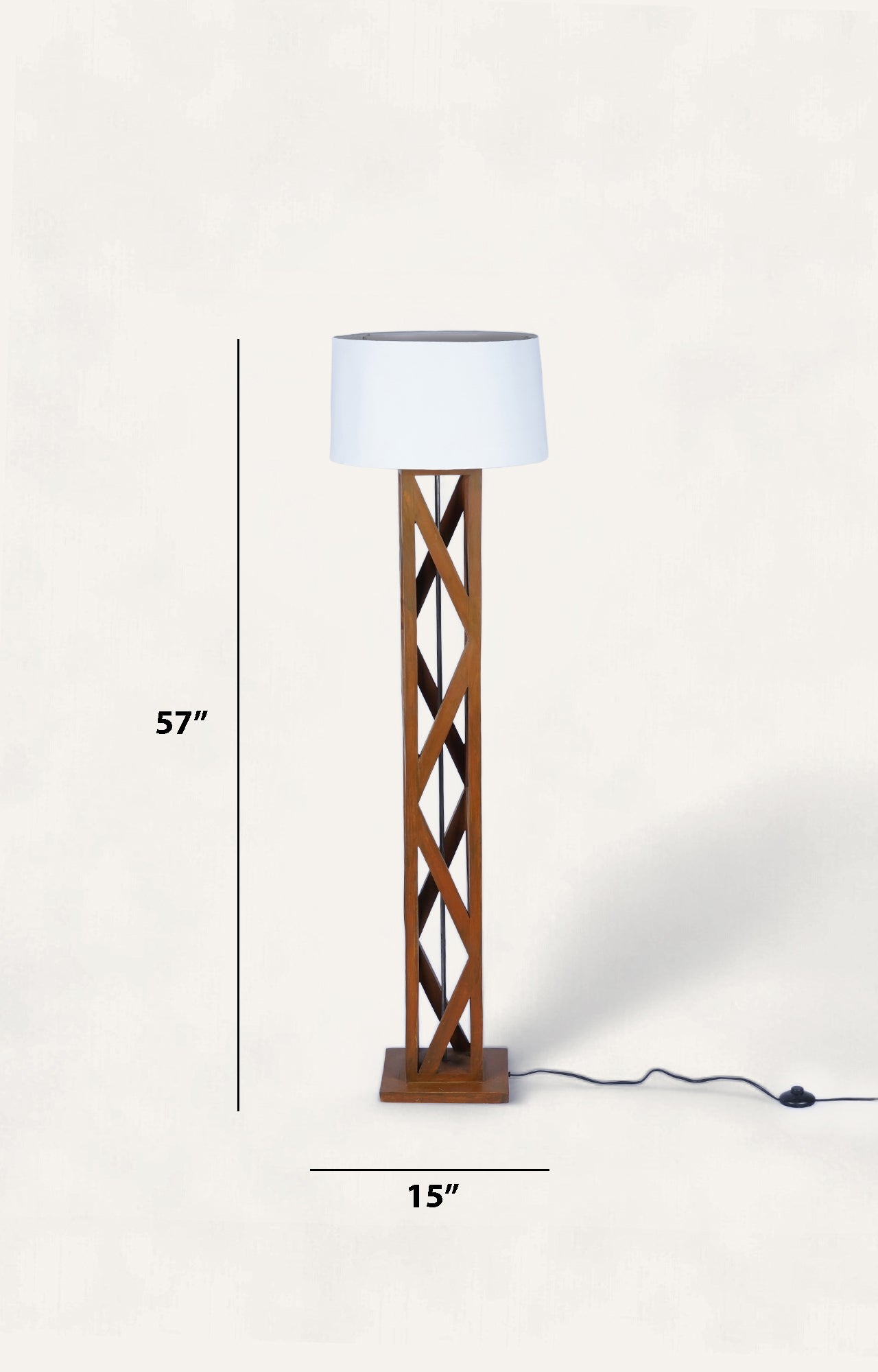 Criss Cross Floor Lamp