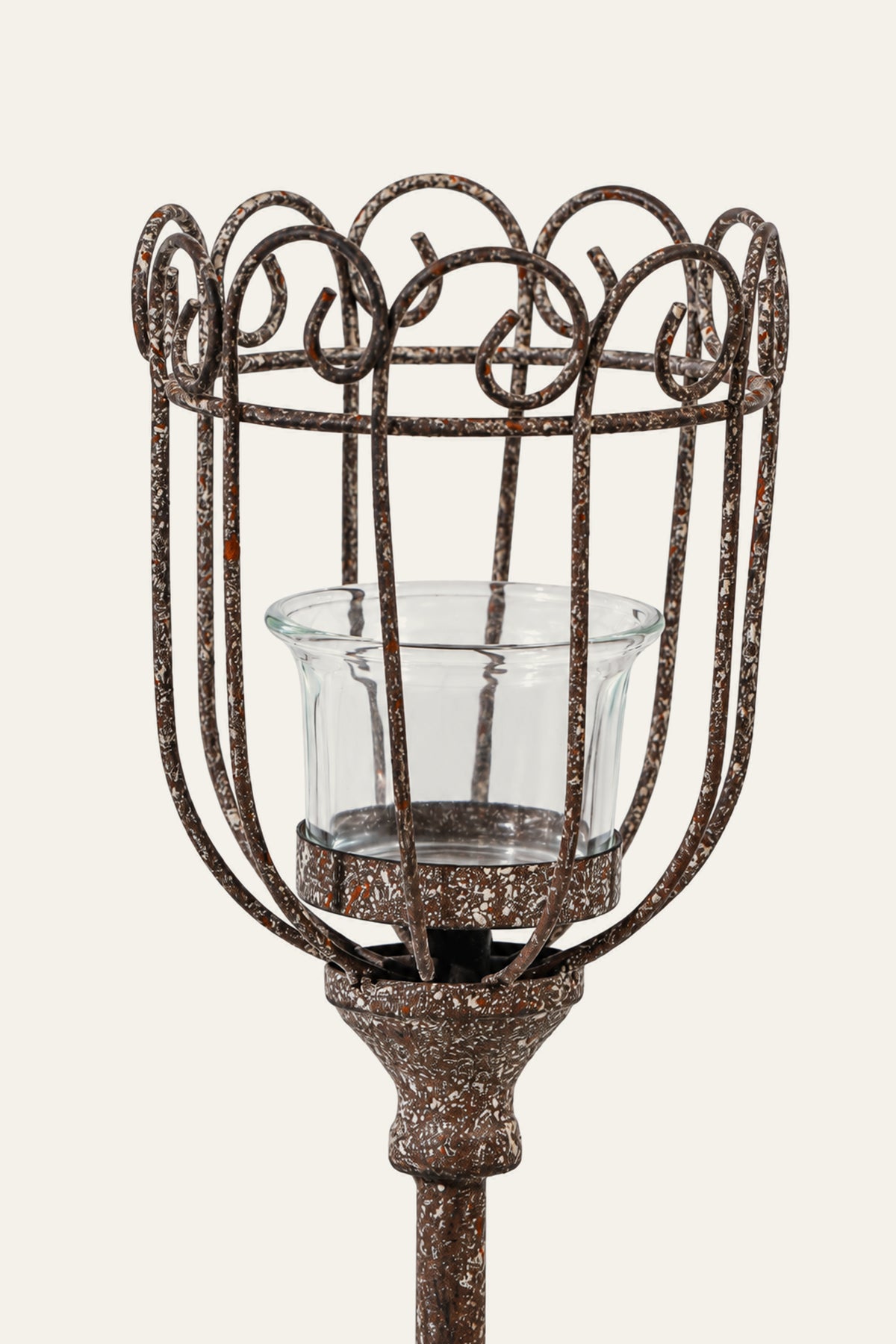 tall pedestal candle holder
