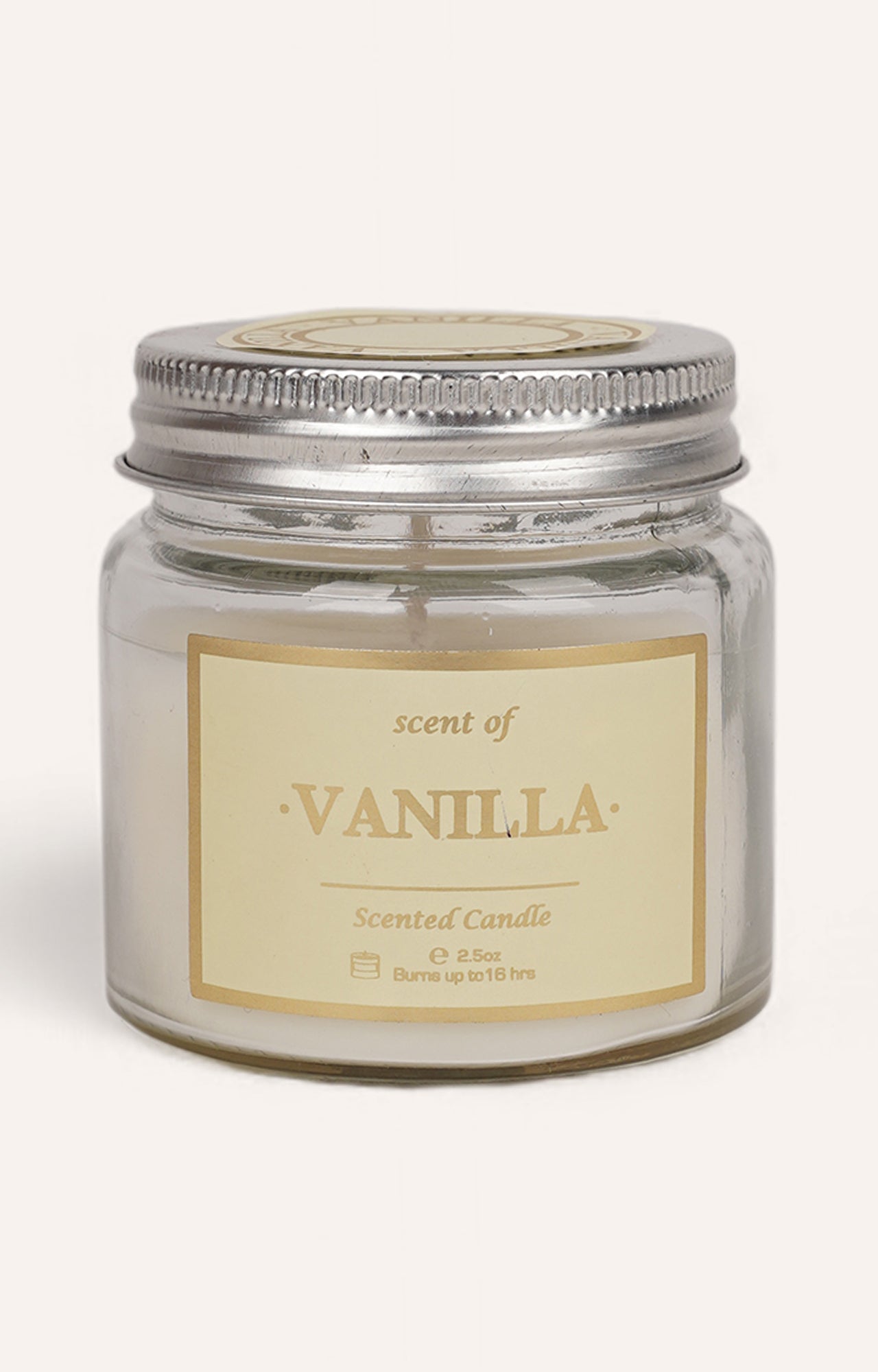 vanilla scented candle
