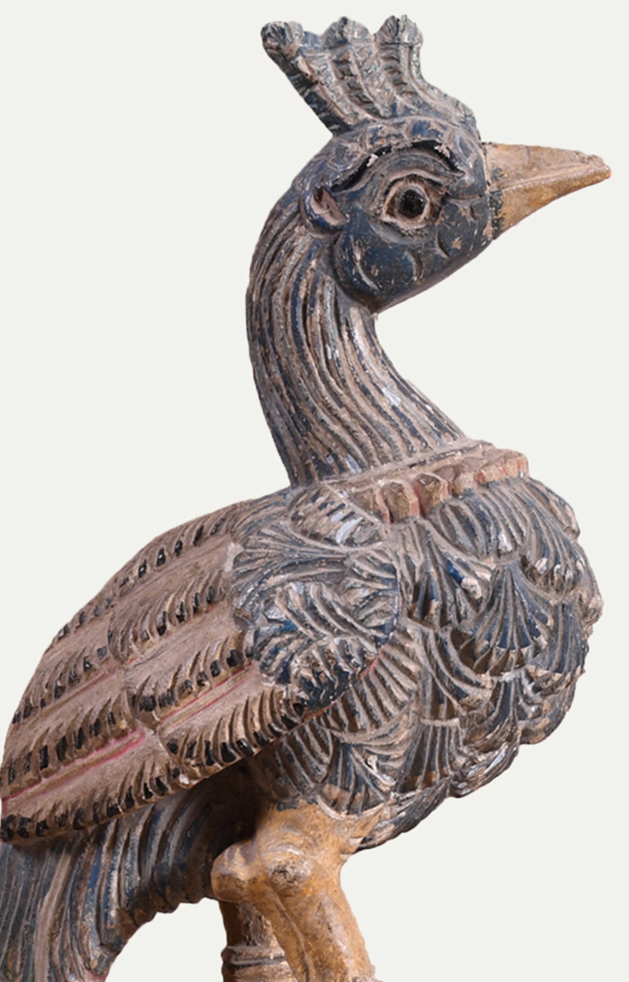 The Peacock Wooden Table Décor