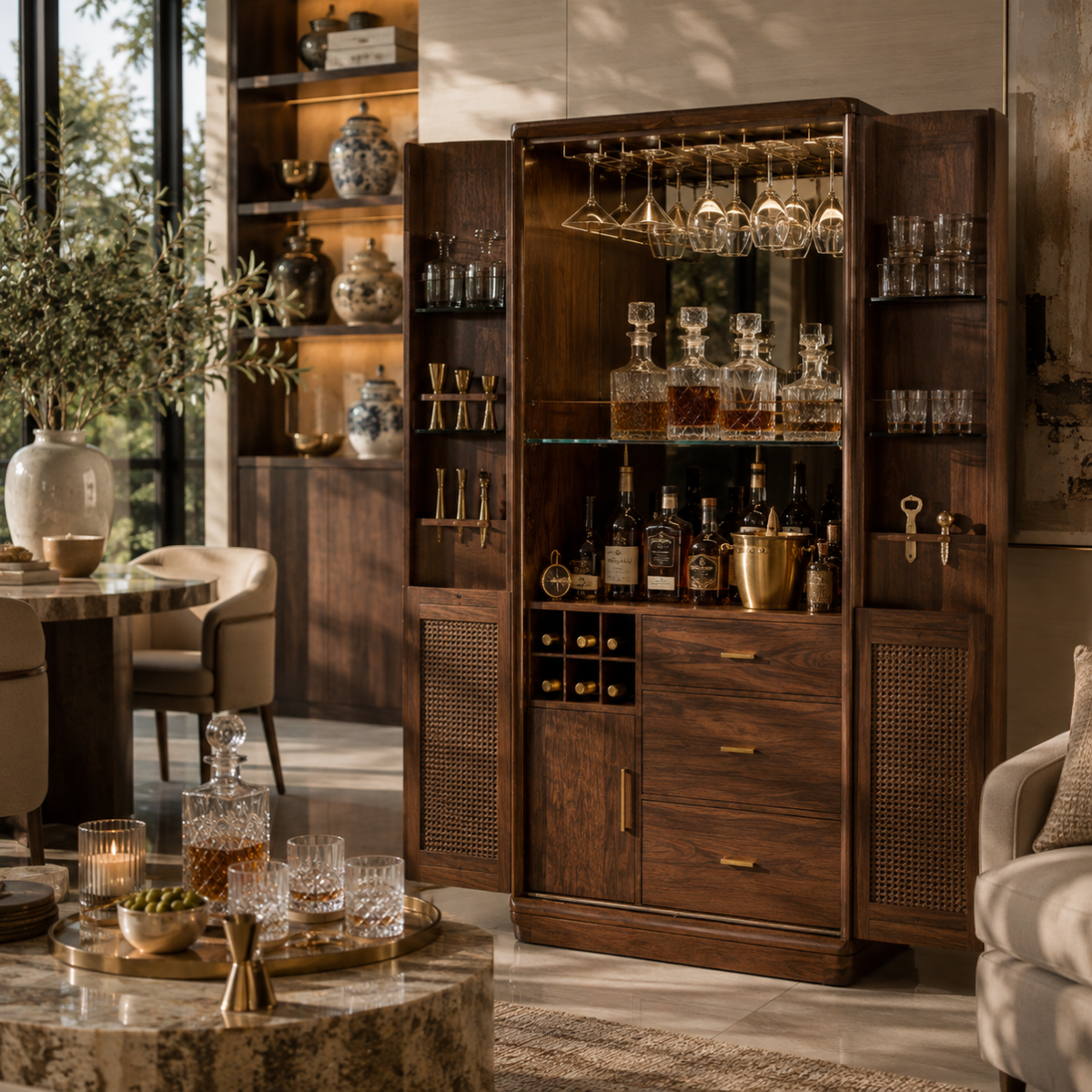 Bar cabinet - Fusion Furnishing
