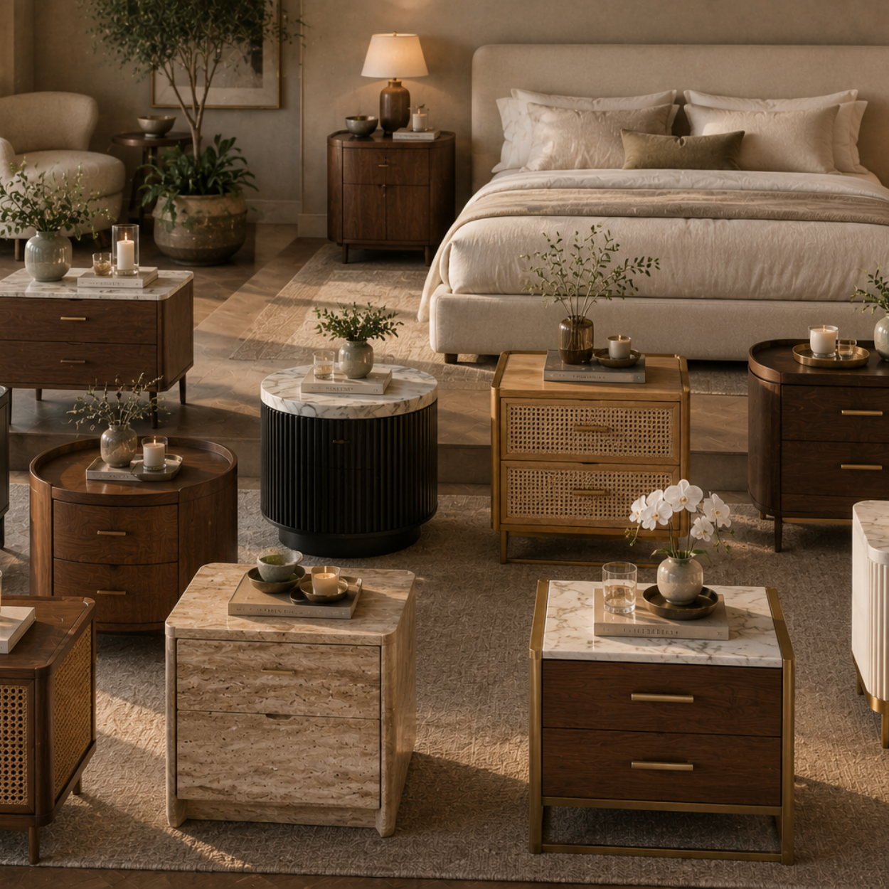 Premium Bedside Tables Collection