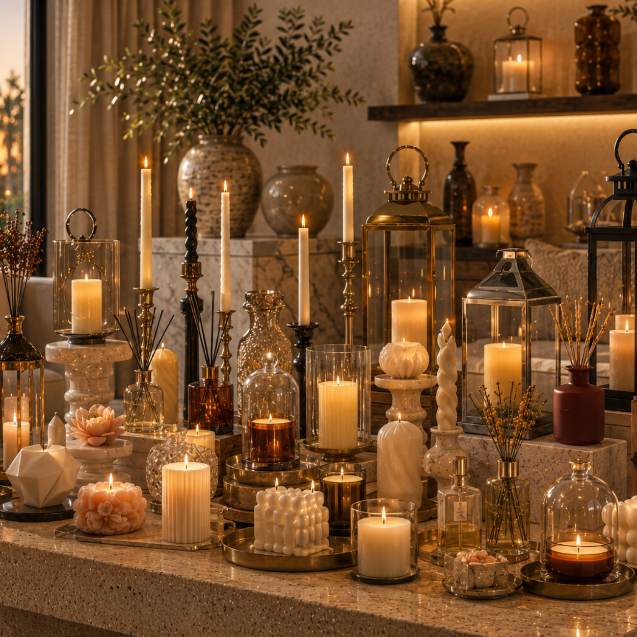 Premium Candle Stands Collection