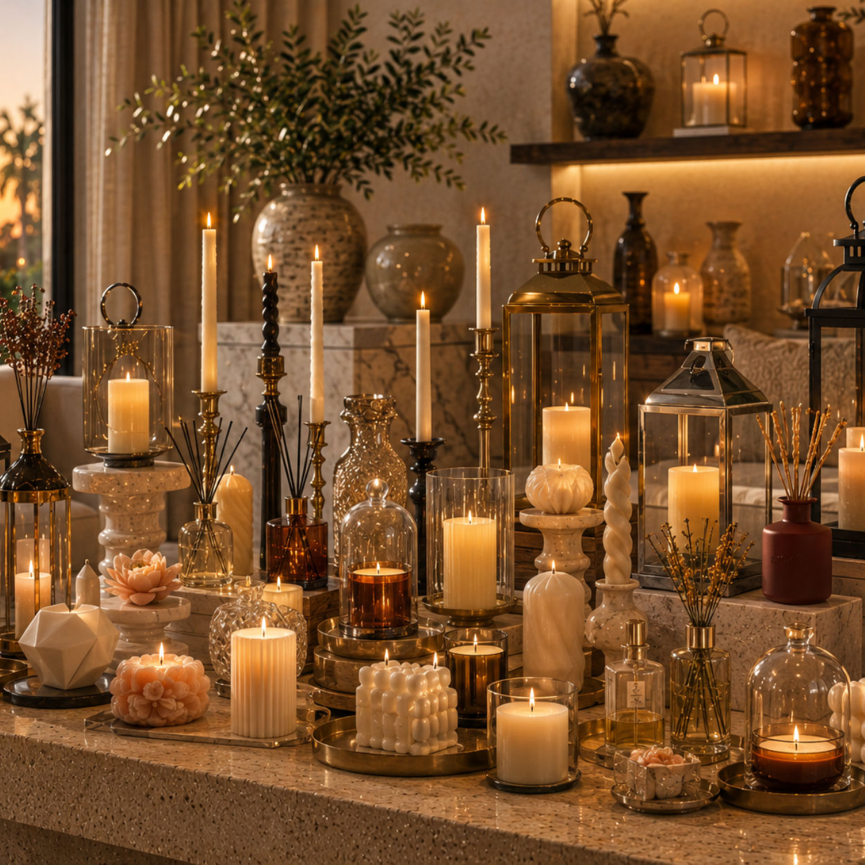 Premium Candles Collection
