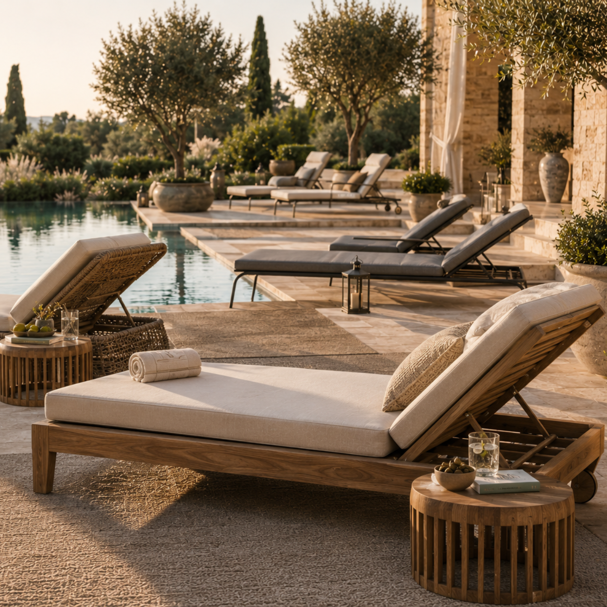 Premium Outdoor Sun Beds Collection