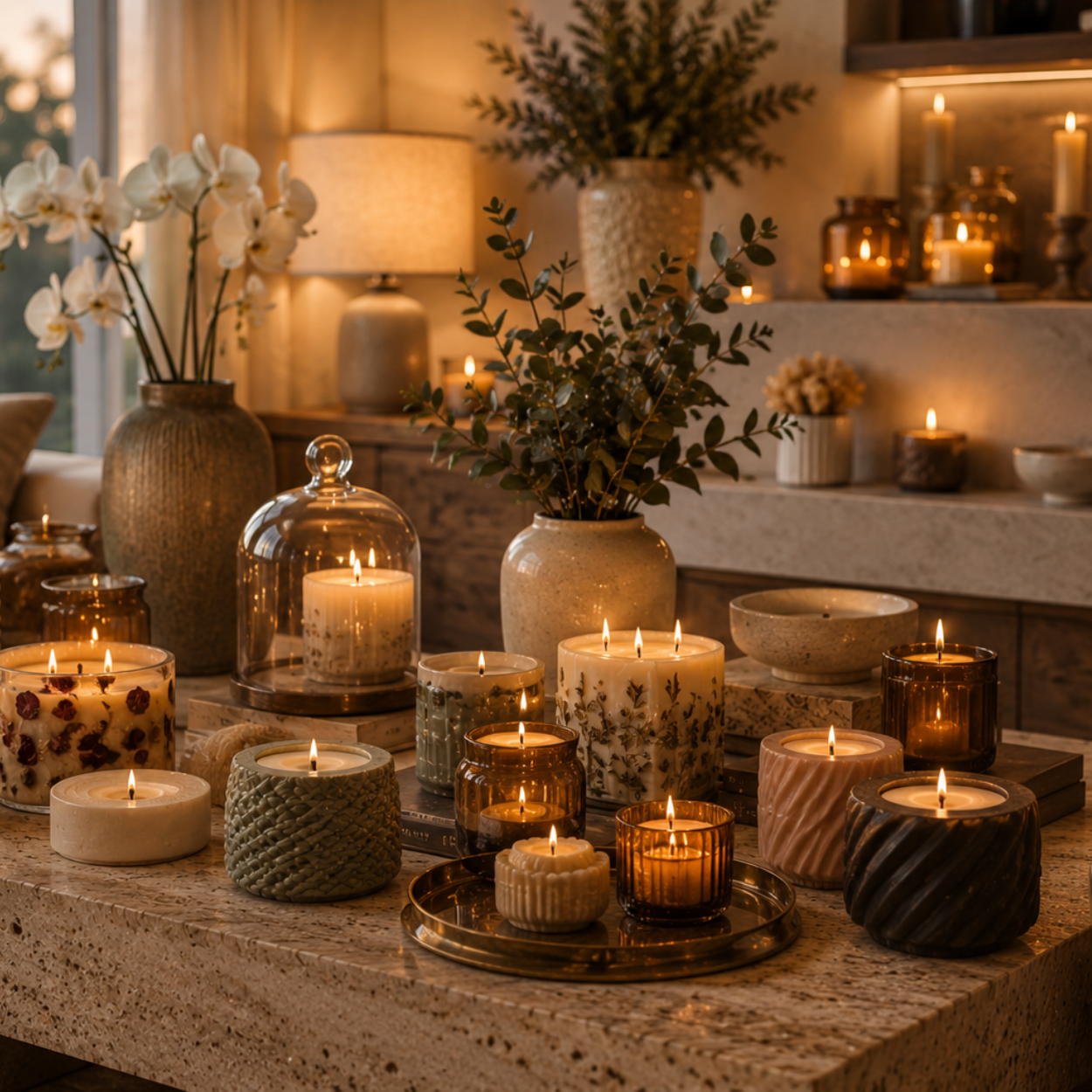 Premium Scented Candles Collection