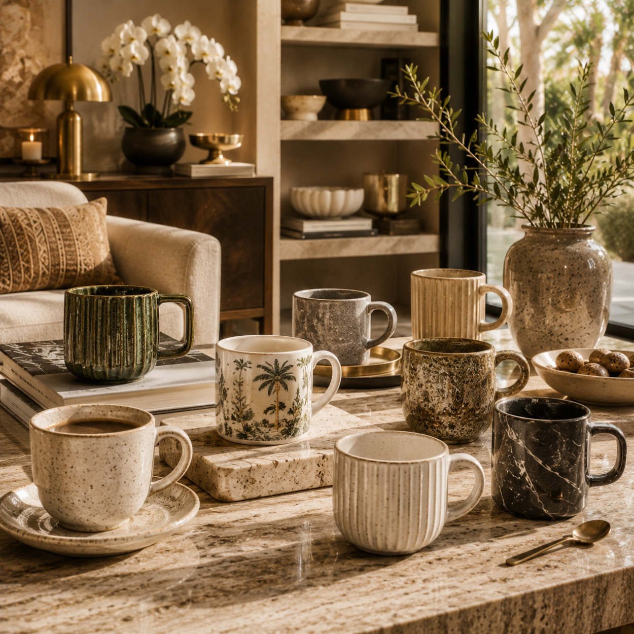 luxury tea and coffee cups online