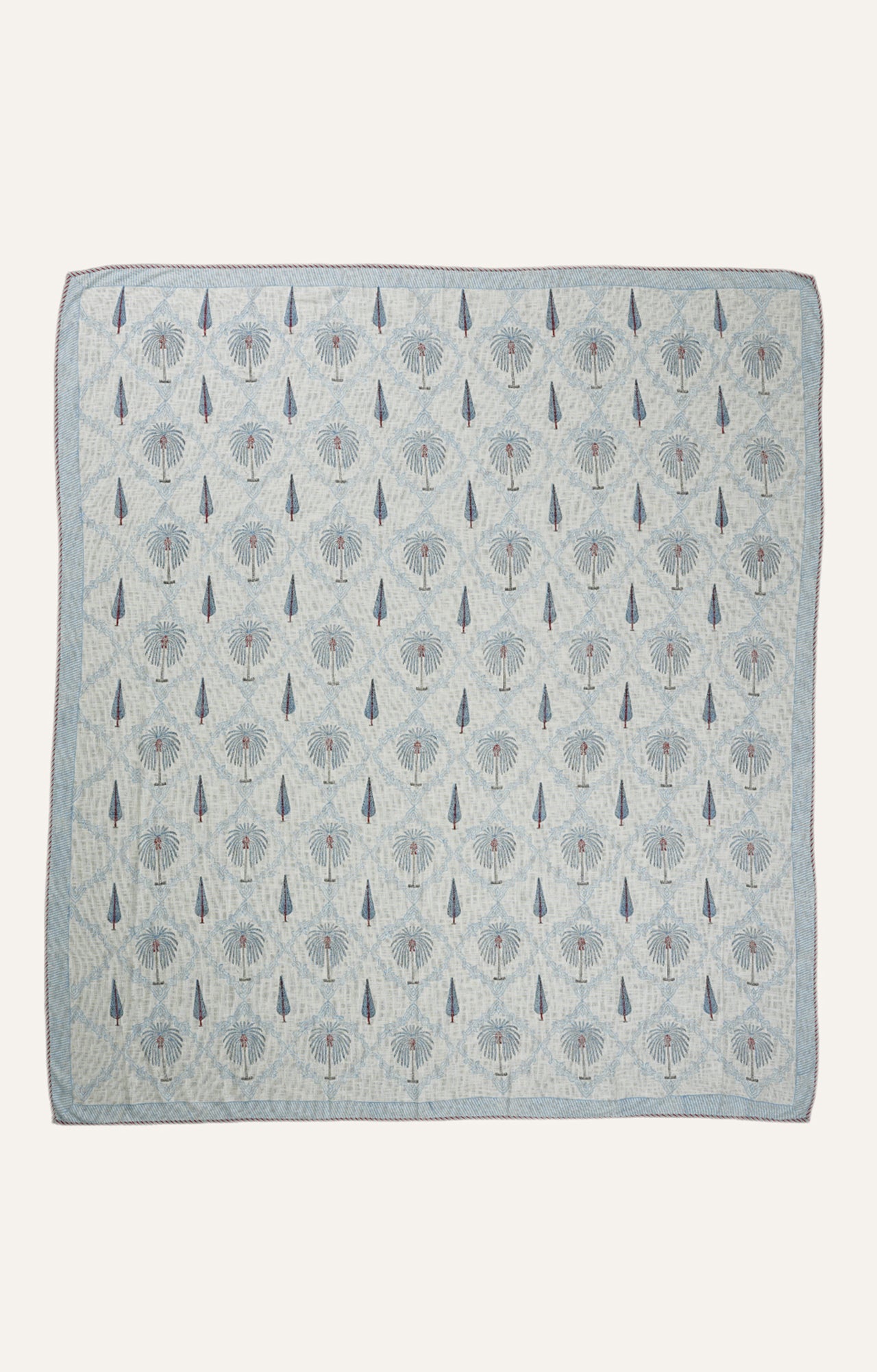 Floral Noor :  Jaipuri Block Print Bedsheet (Set of 3)