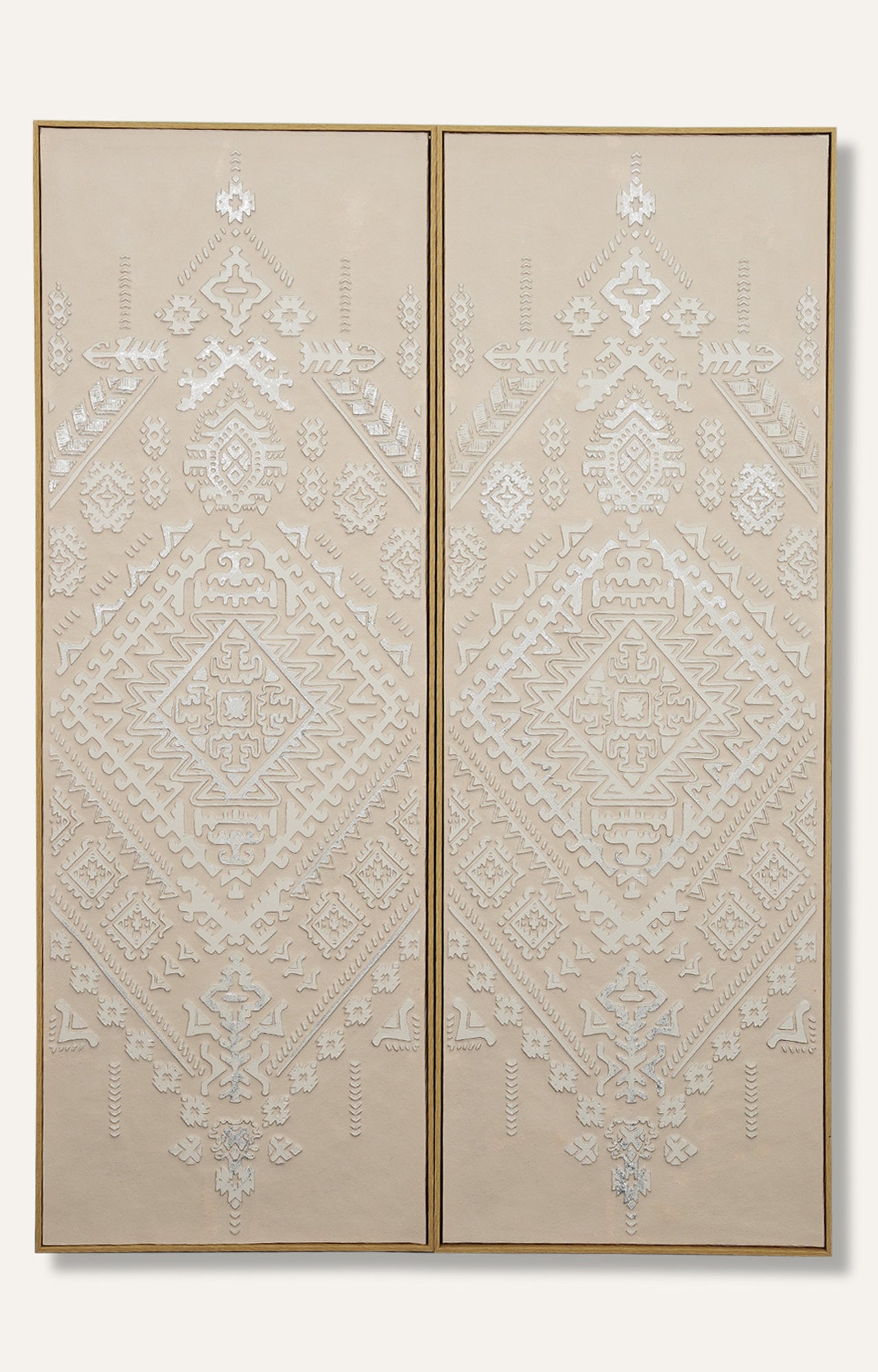 Worli 3D Art Relief Set of 2