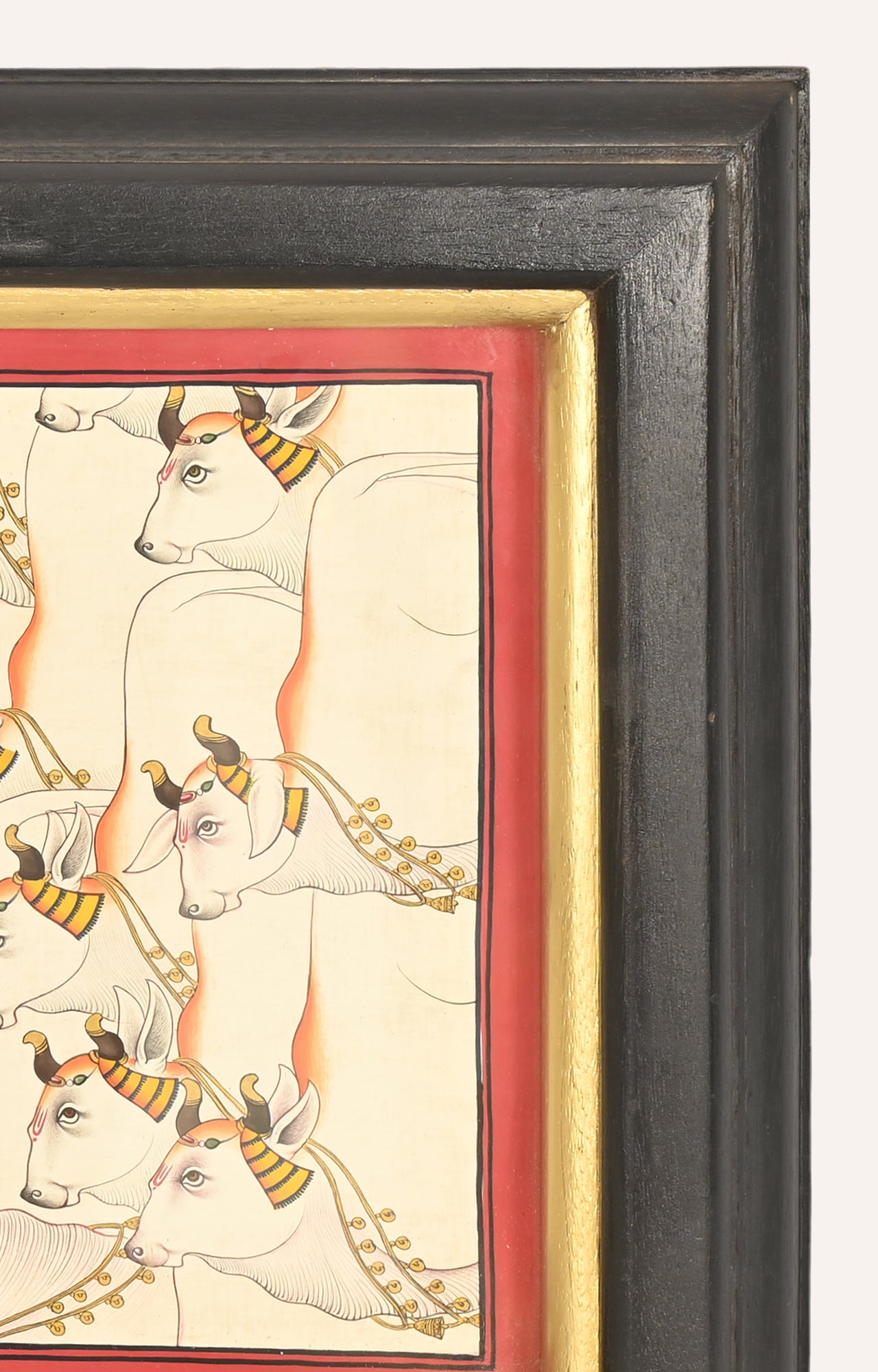 Evening Pestoral of Cows - Kangra Painting