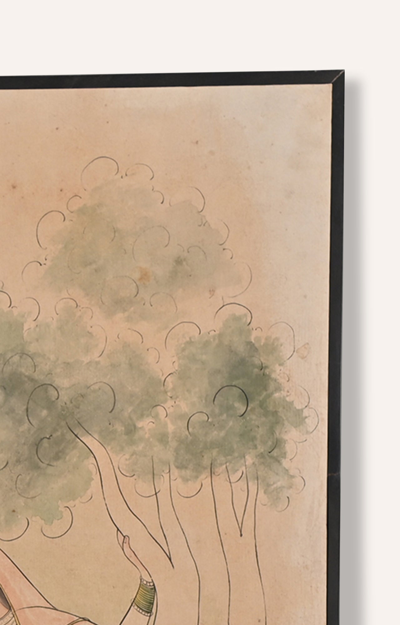 painting of Radha and Krishna