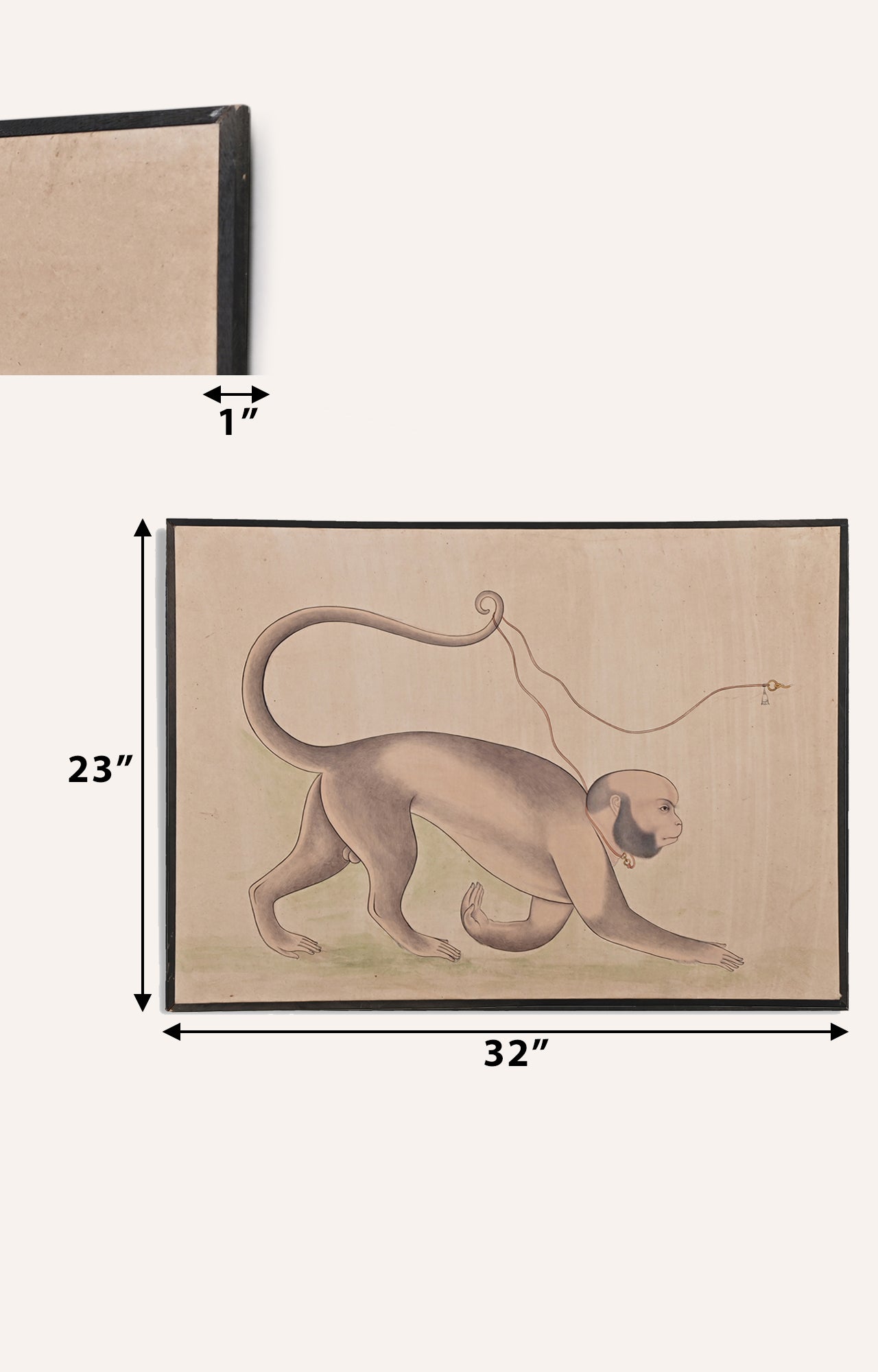 wall Painting Of a Monkey