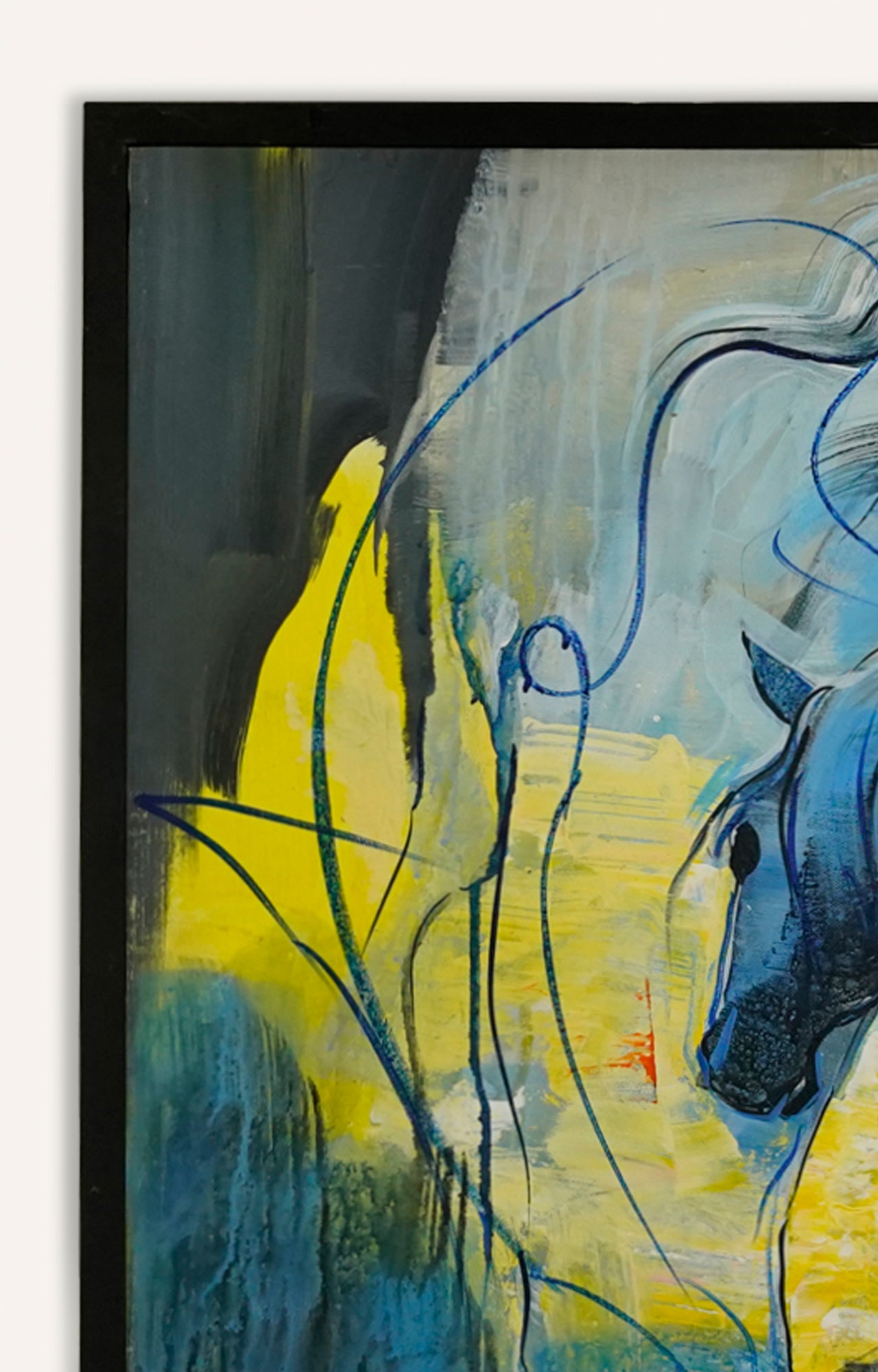 Horses in motion Painting
