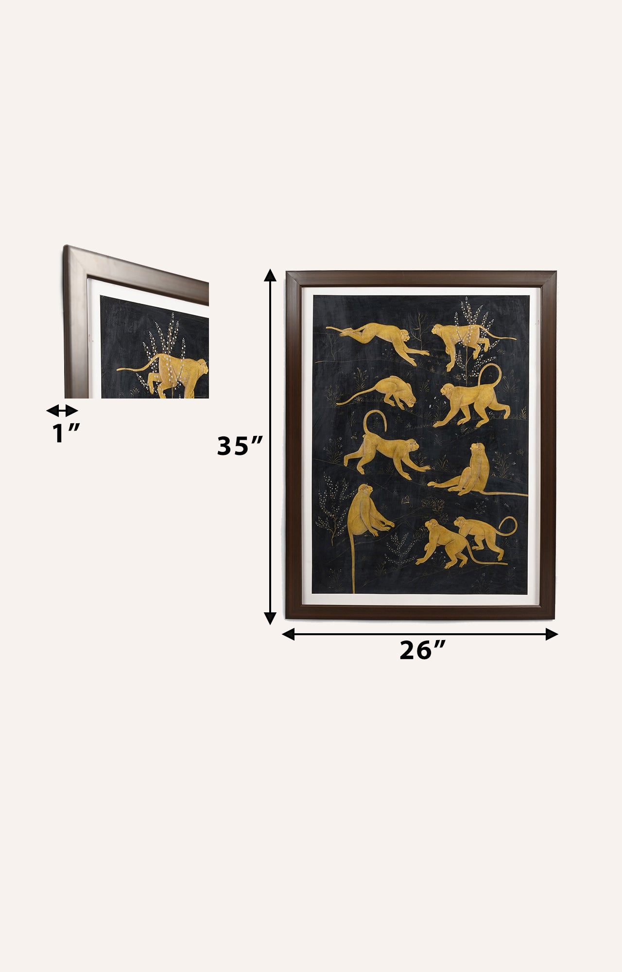 Monkey wall Painting