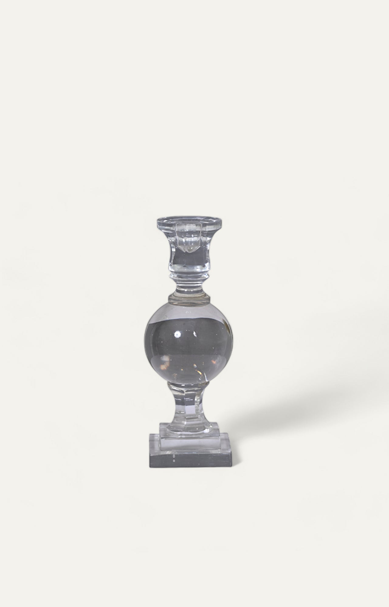 Crystal glass Candle Holder 