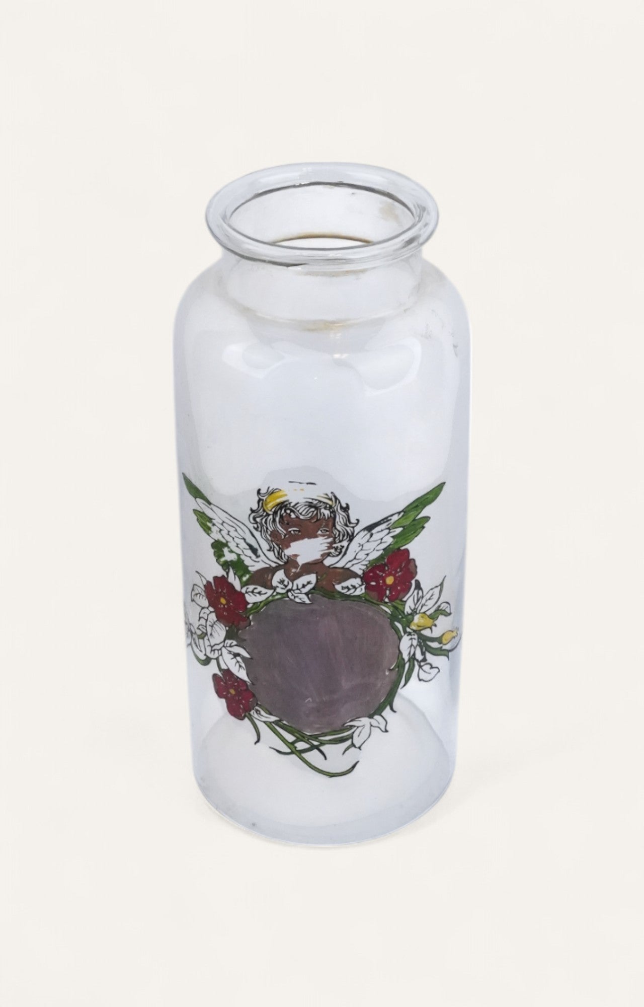 Decorative Floral Mason Jar Vase