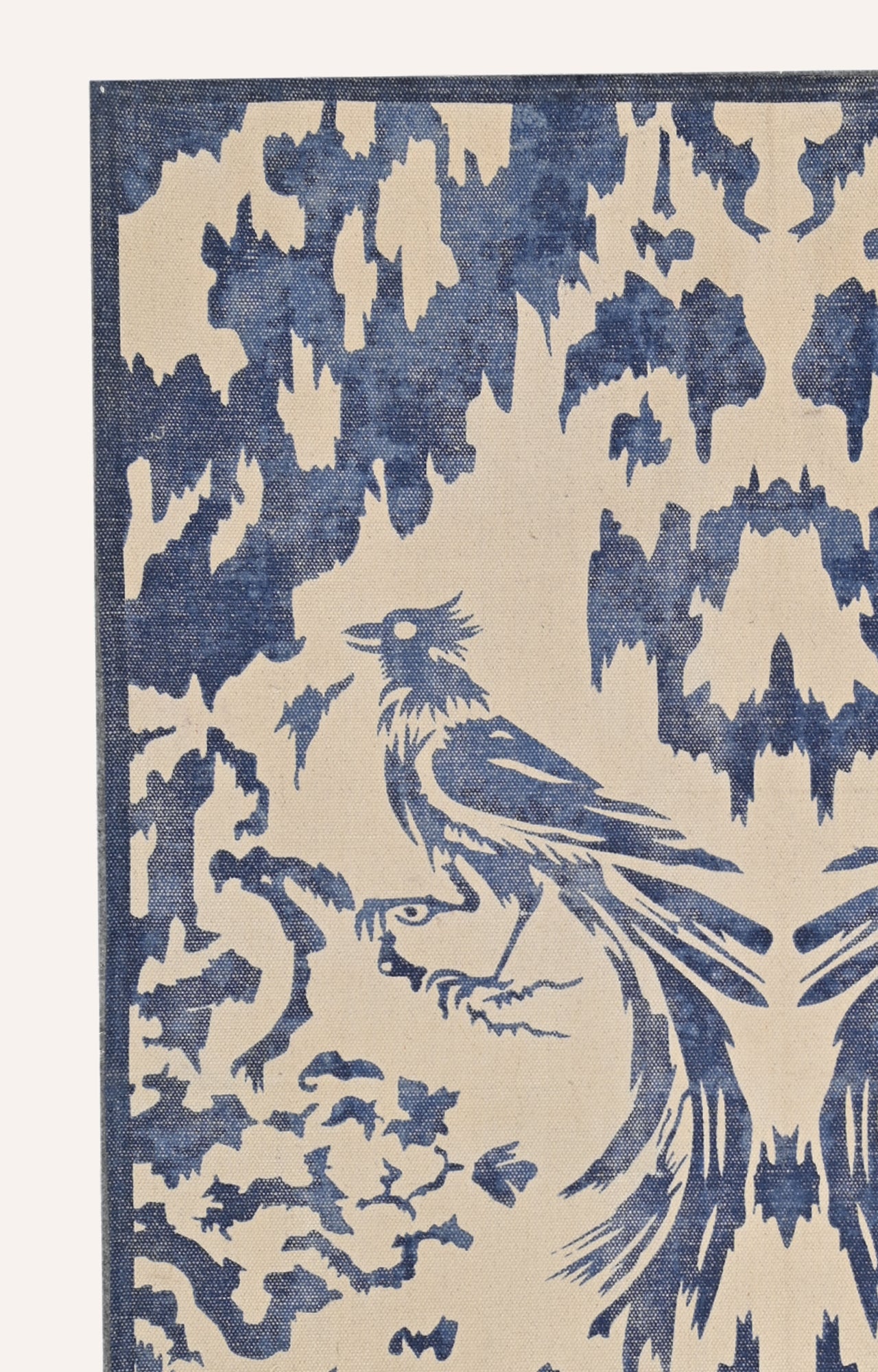 Soaring Crane Dhurrie Rug 
