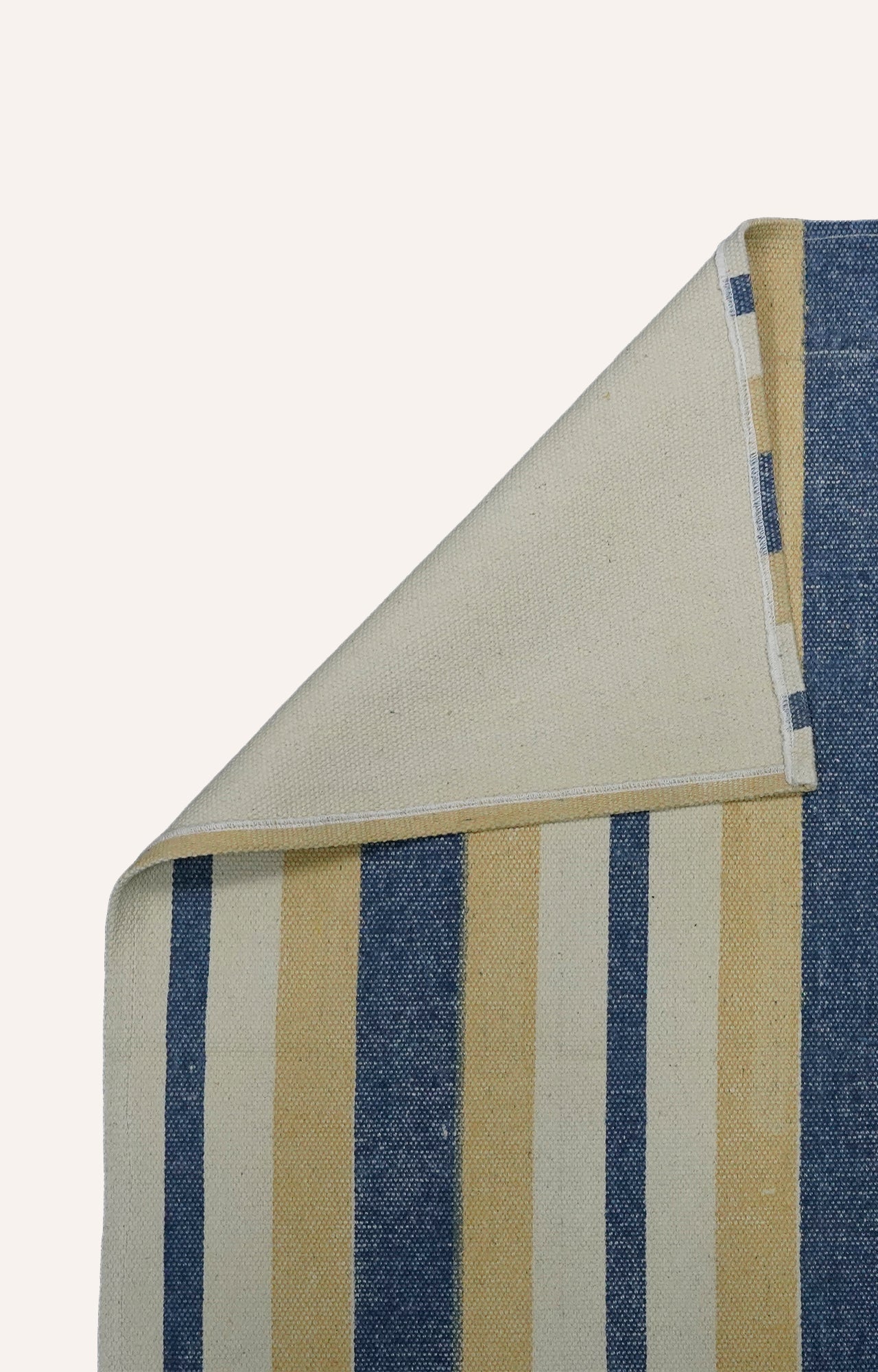 Handwoven Striped Area Rug