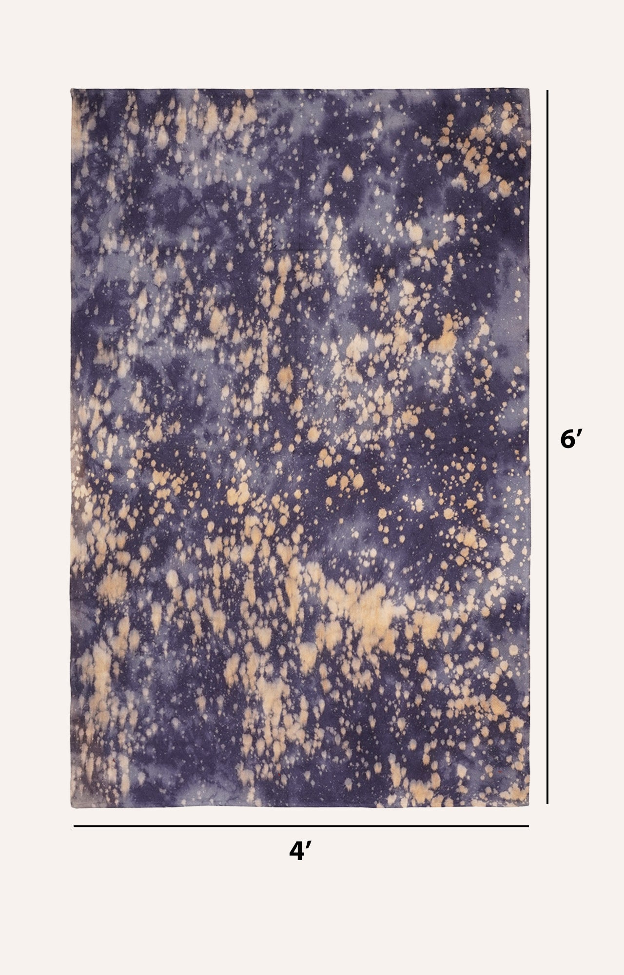 Block Printed Area Rug